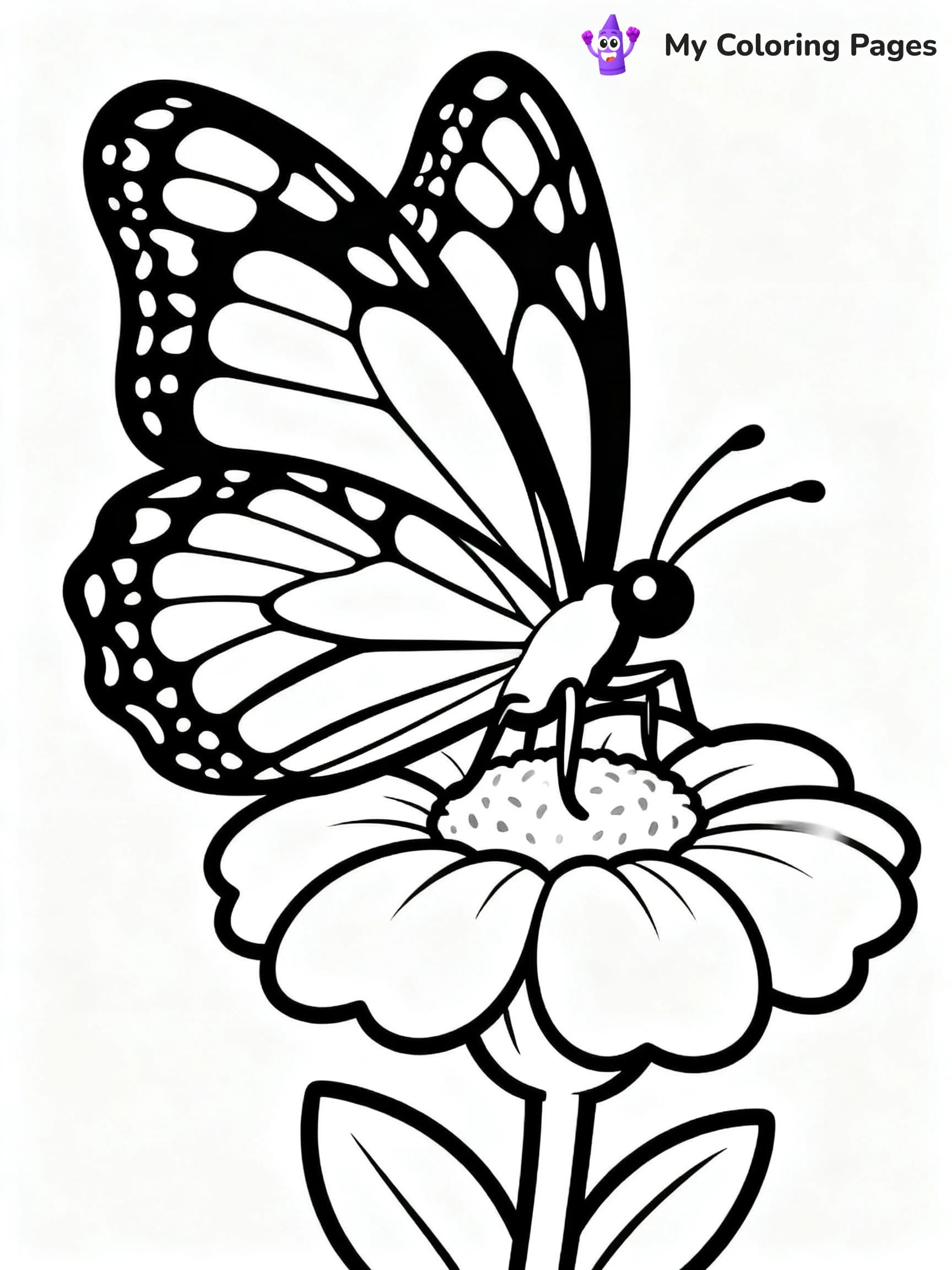 Preschool Insect Coloring Pages - 11