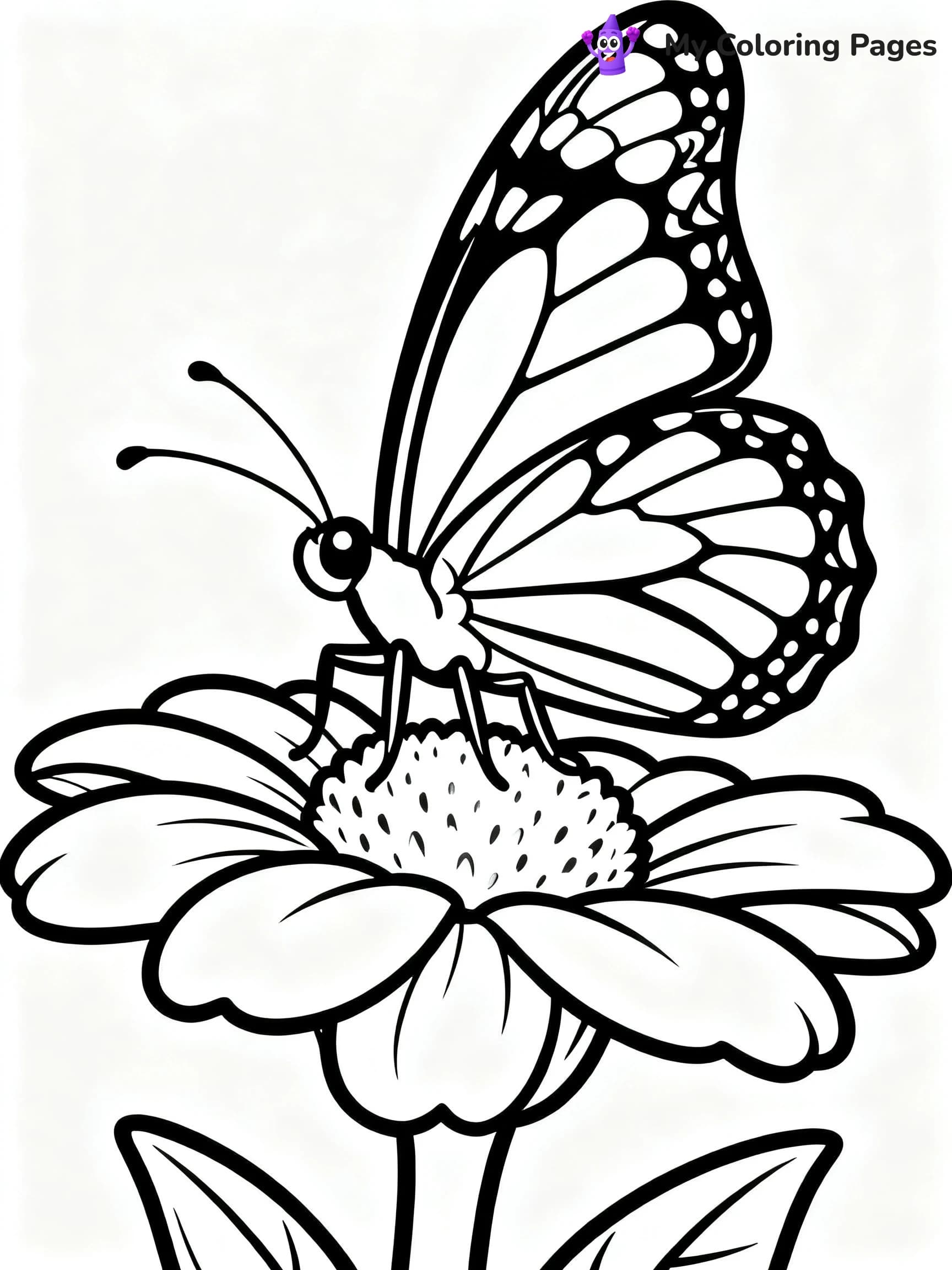 Preschool Insect Coloring Pages - 10