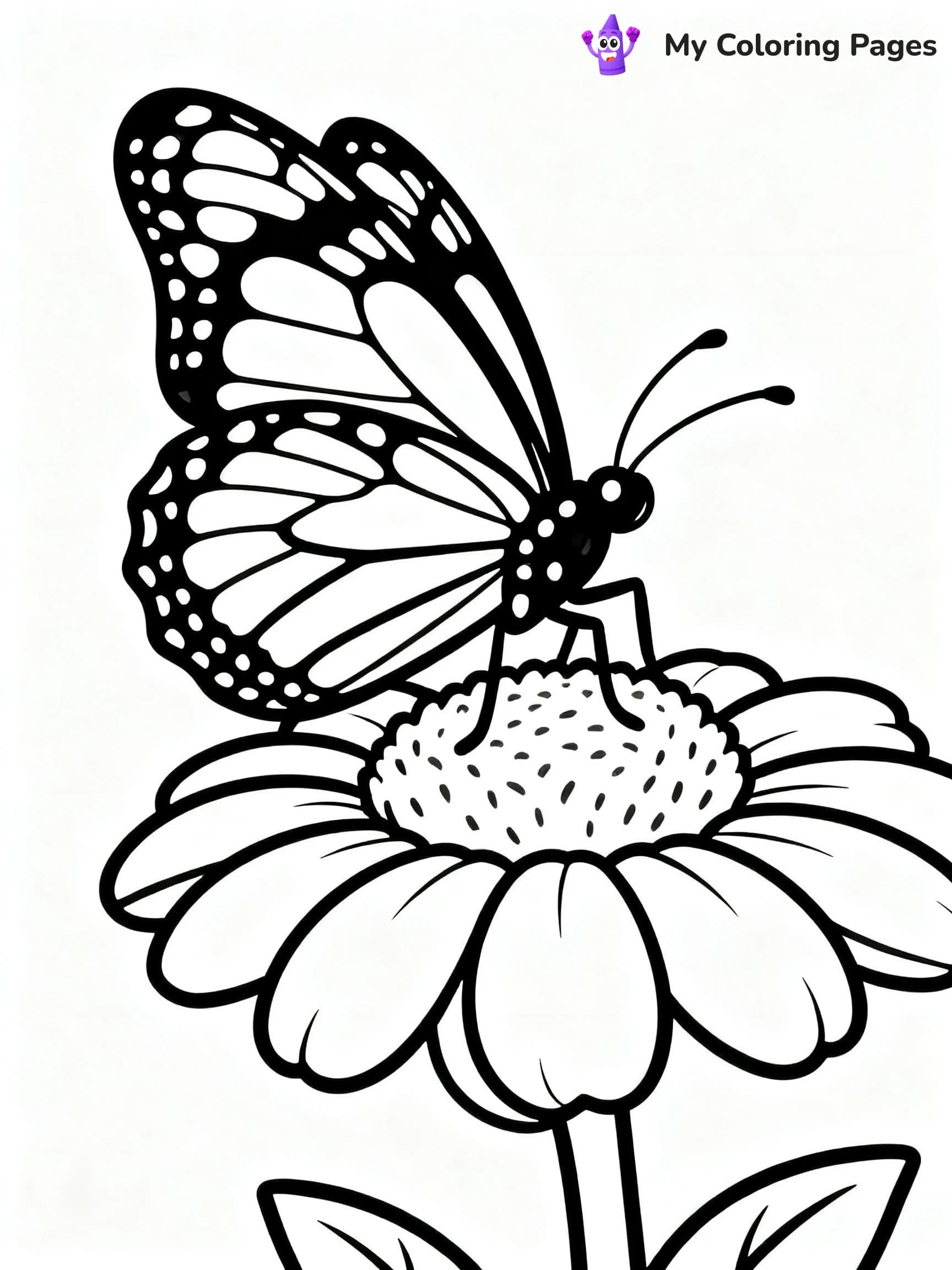 Preschool Insect Coloring Pages - 9
