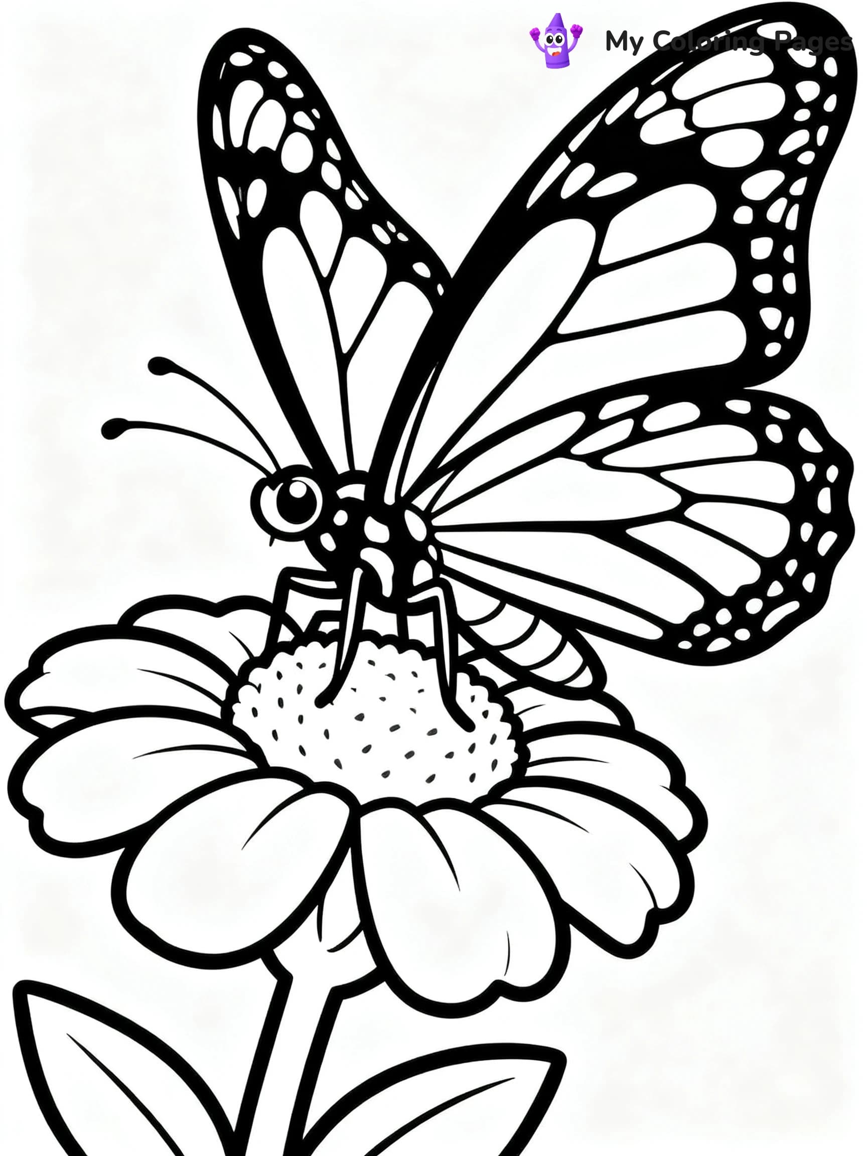 Preschool Insect Coloring Pages - 7