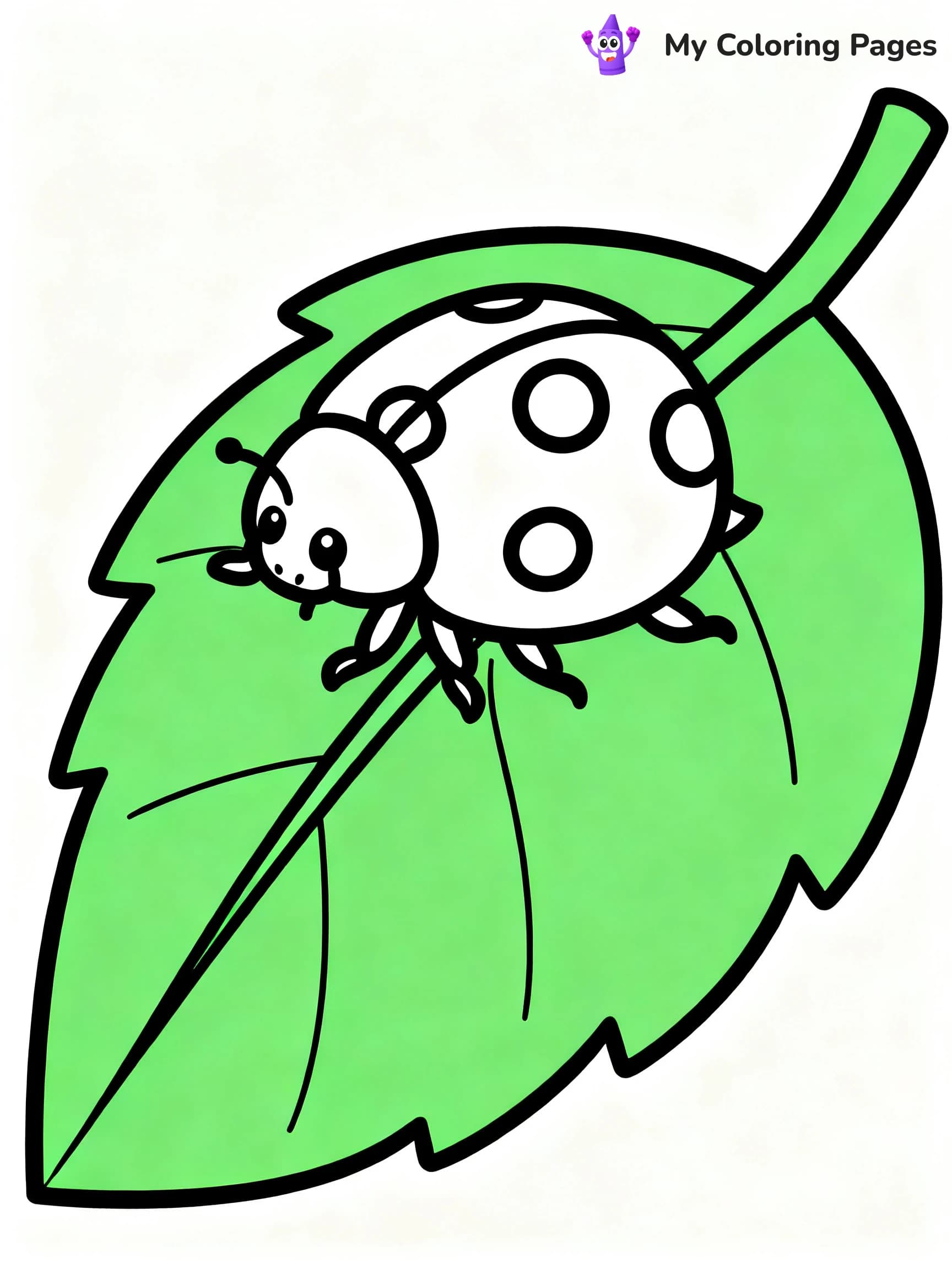 Preschool Insect Coloring Pages - 3
