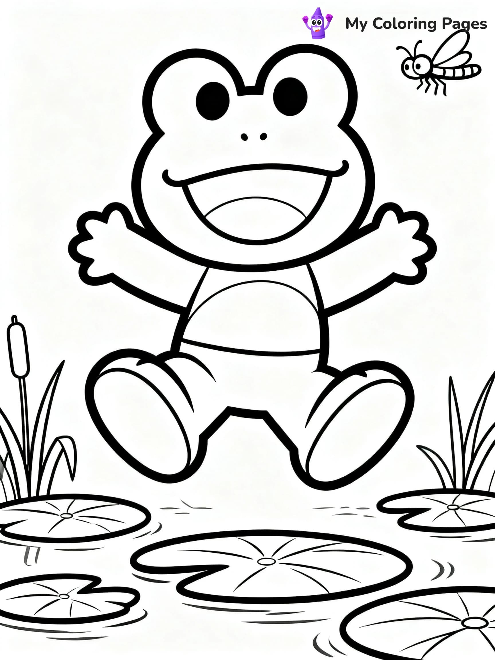 Hello Kitty Flower Coloring Pages - 12