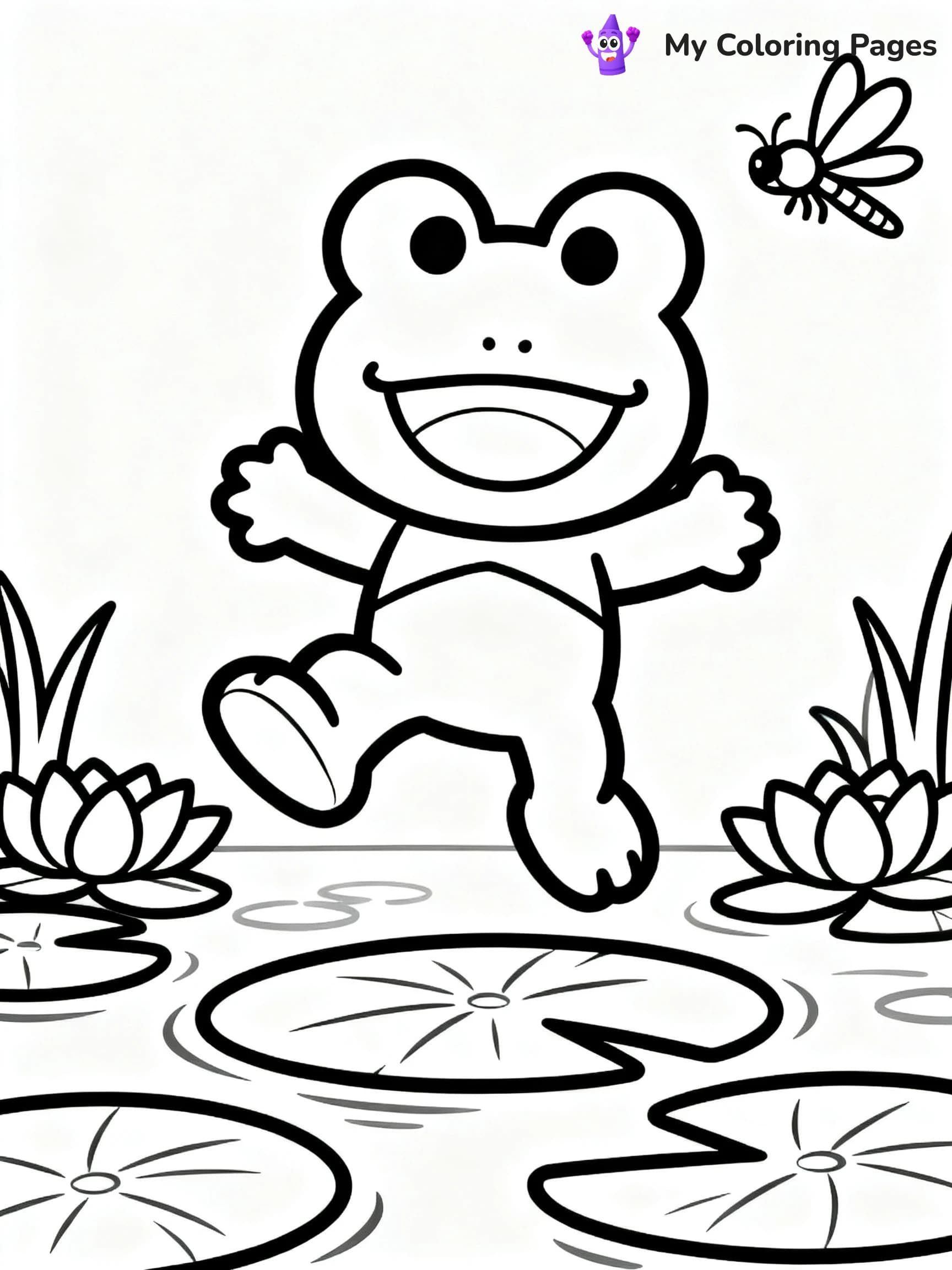 Hello Kitty Flower Coloring Pages - 8