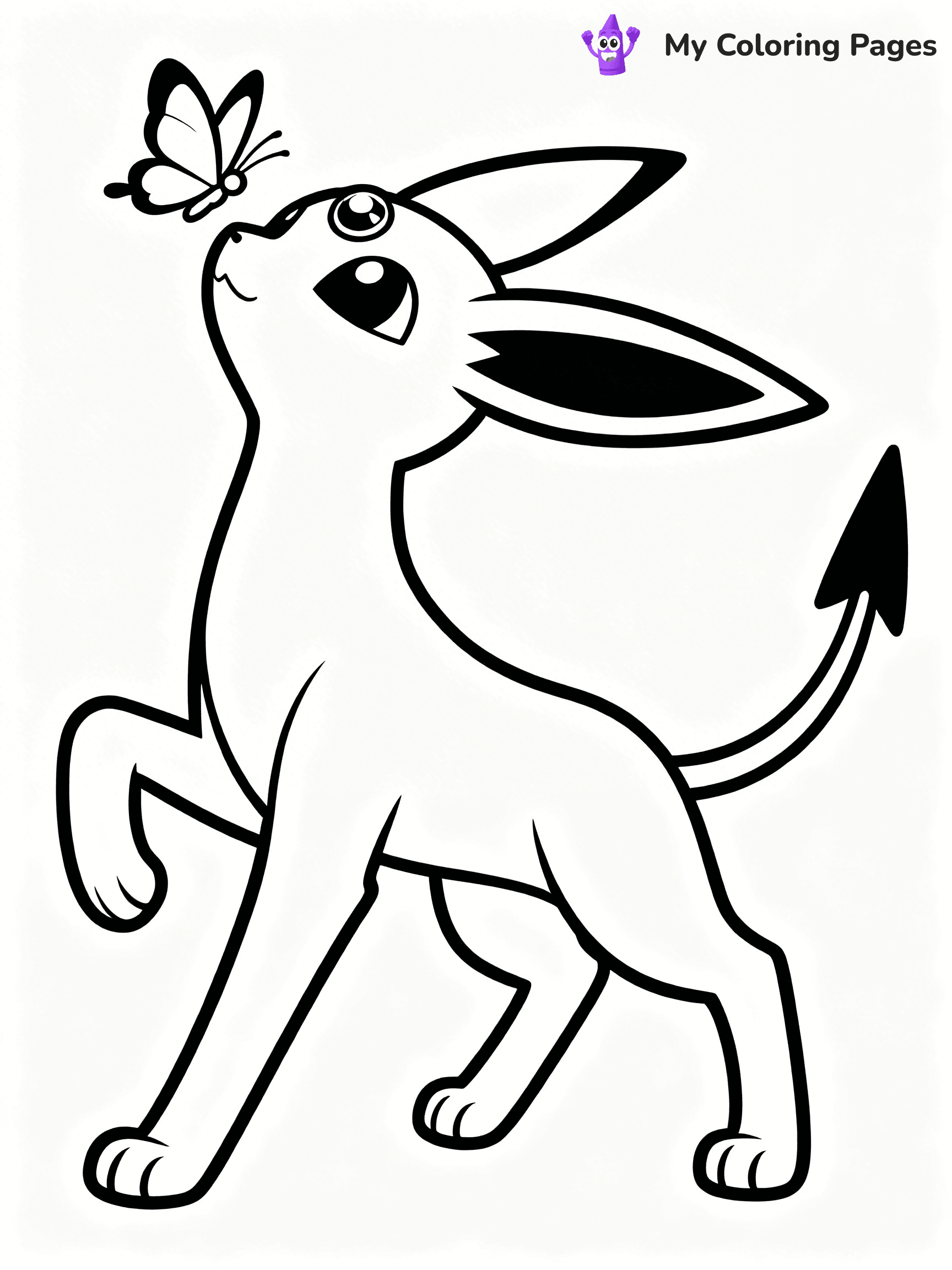 Espeon Coloring Pages - 14