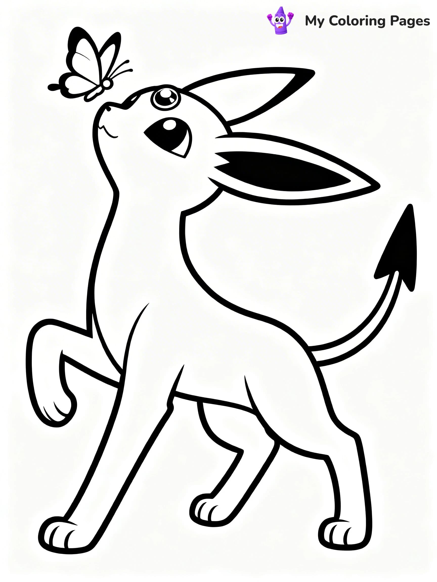 Espeon Coloring Pages - 14