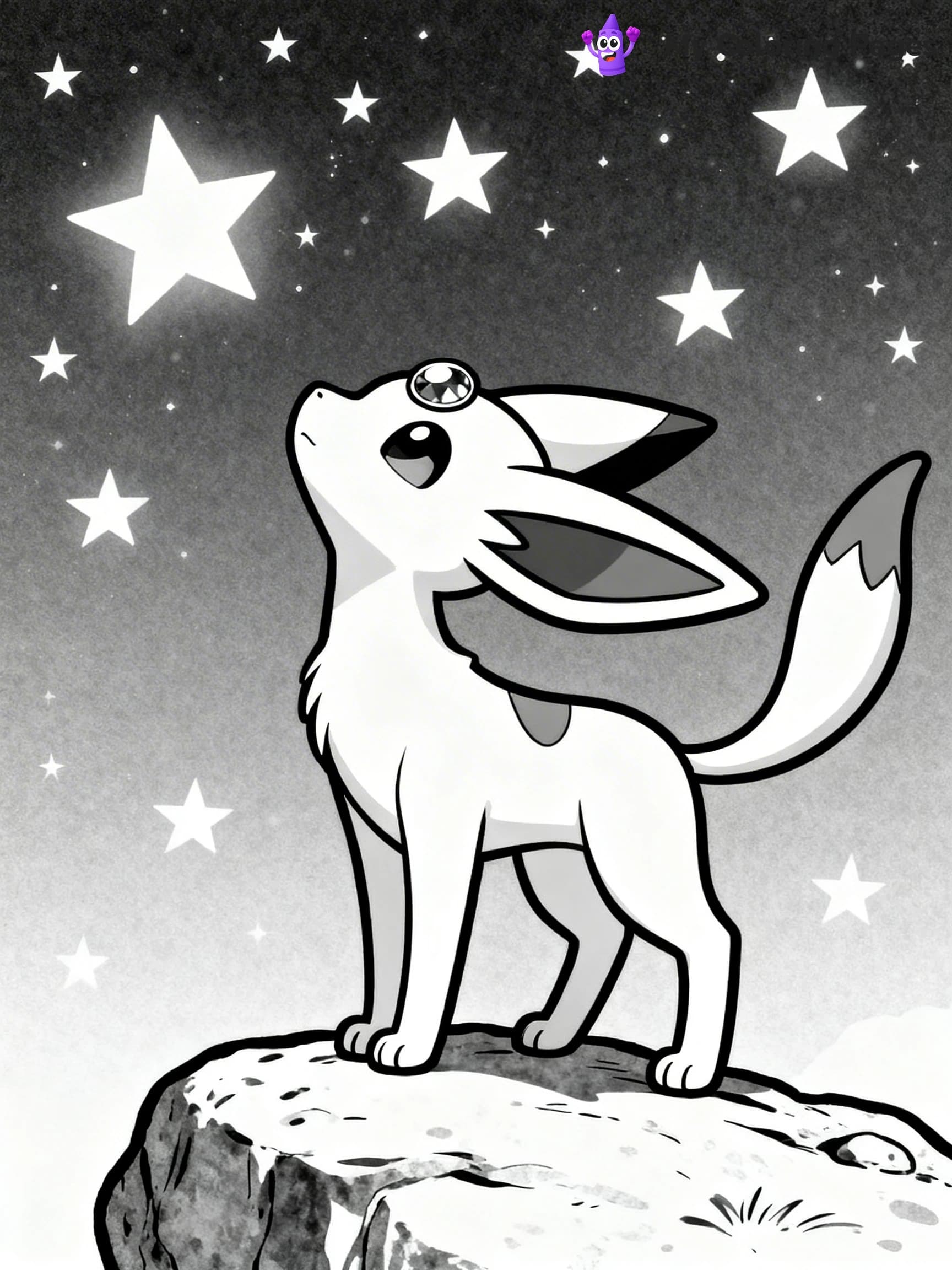 Espeon Coloring Pages - 7