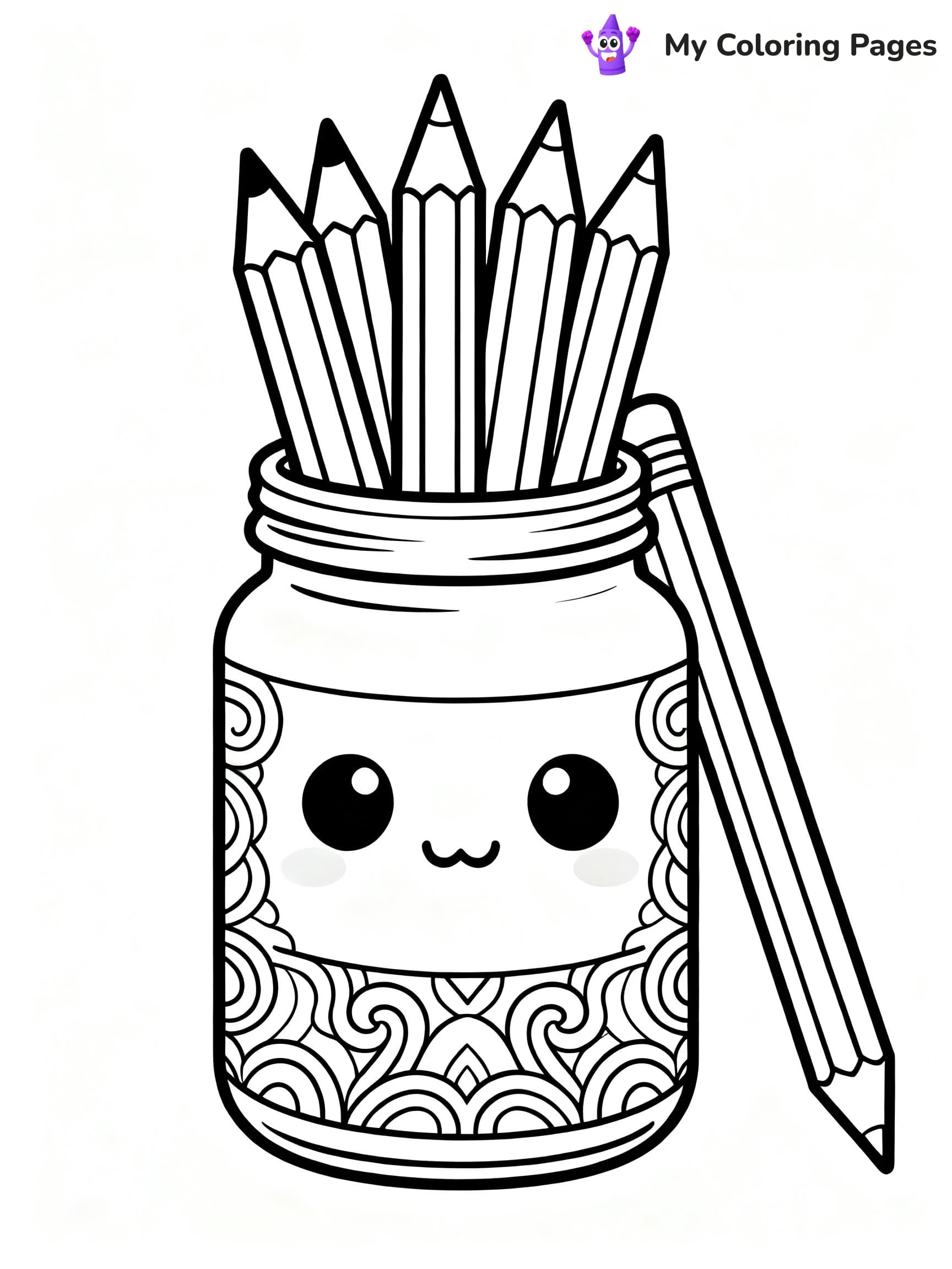 Art Supplies Coloring Pages - 24