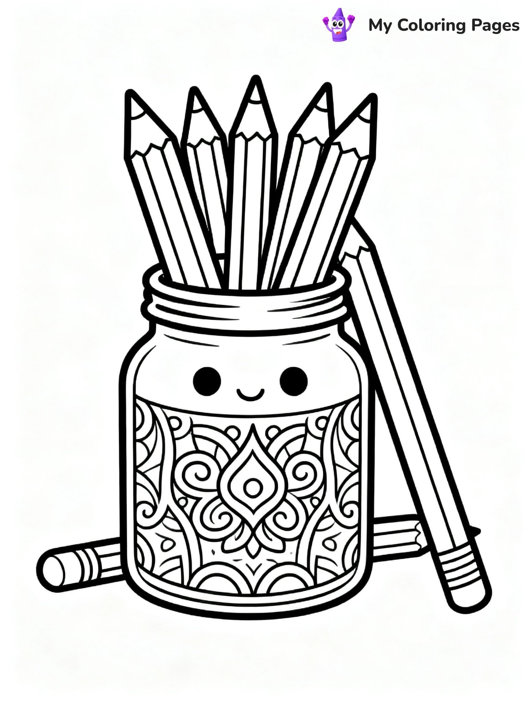 Art Supplies Coloring Pages - 22