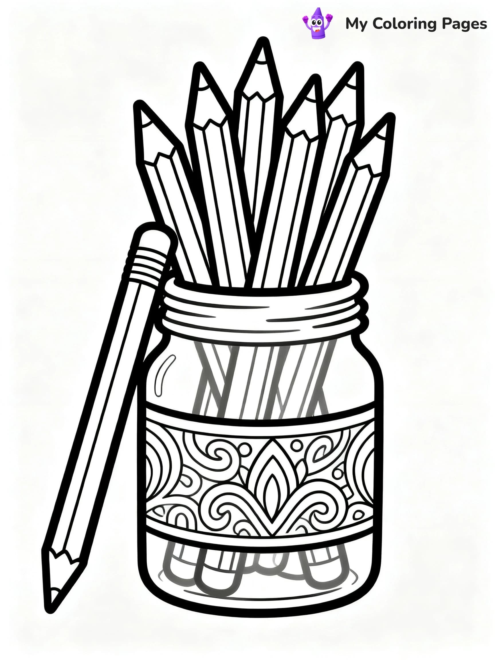 Art Supplies Coloring Pages - 19