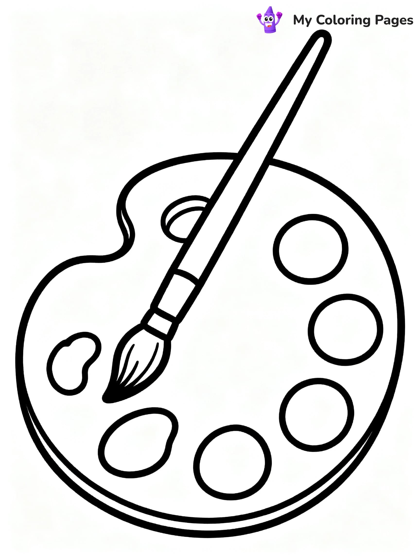 Art Supplies Coloring Pages - 18