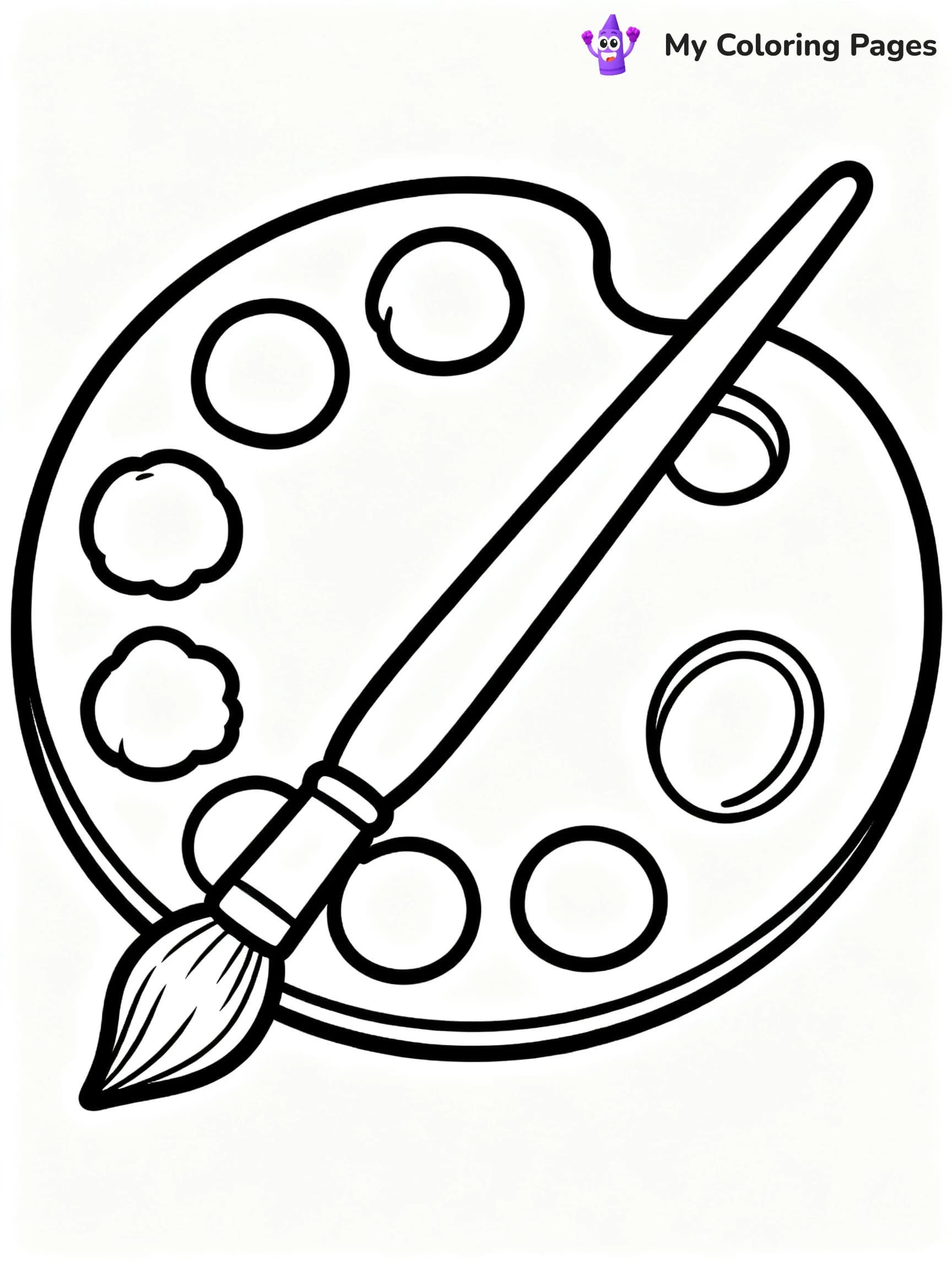 Art Supplies Coloring Pages - 15