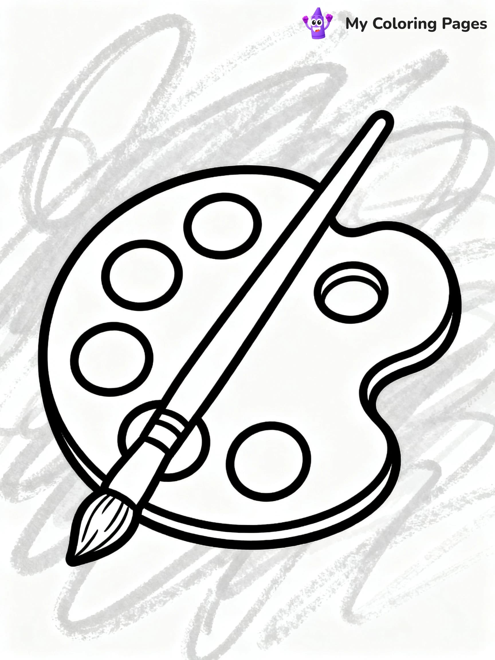 Art Supplies Coloring Pages - 13