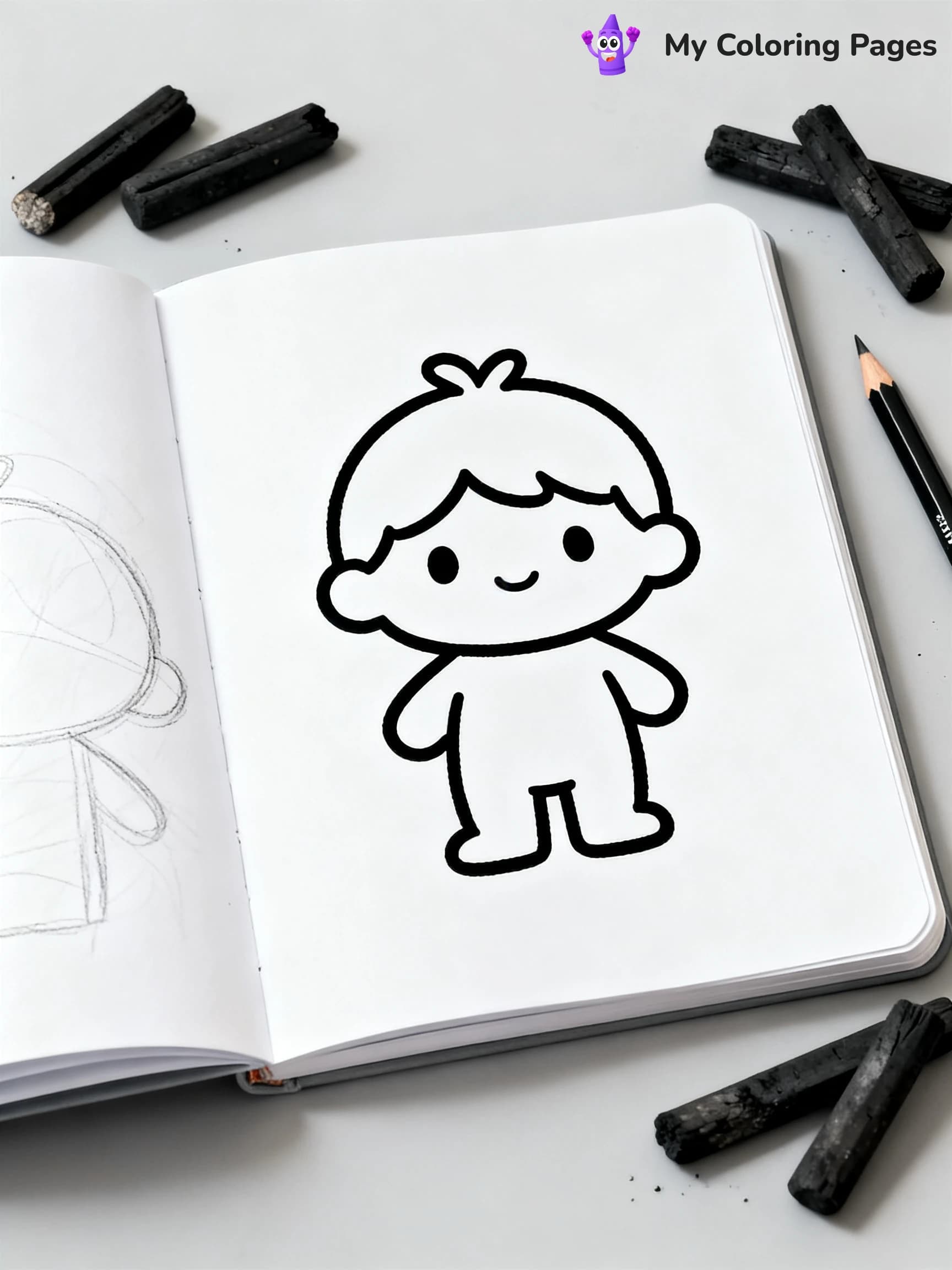 Art Supplies Coloring Pages - 8