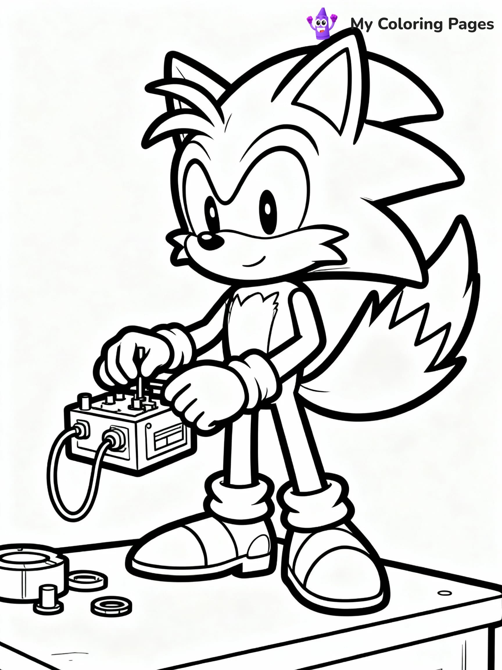 Sonic Coloring Pages - 22