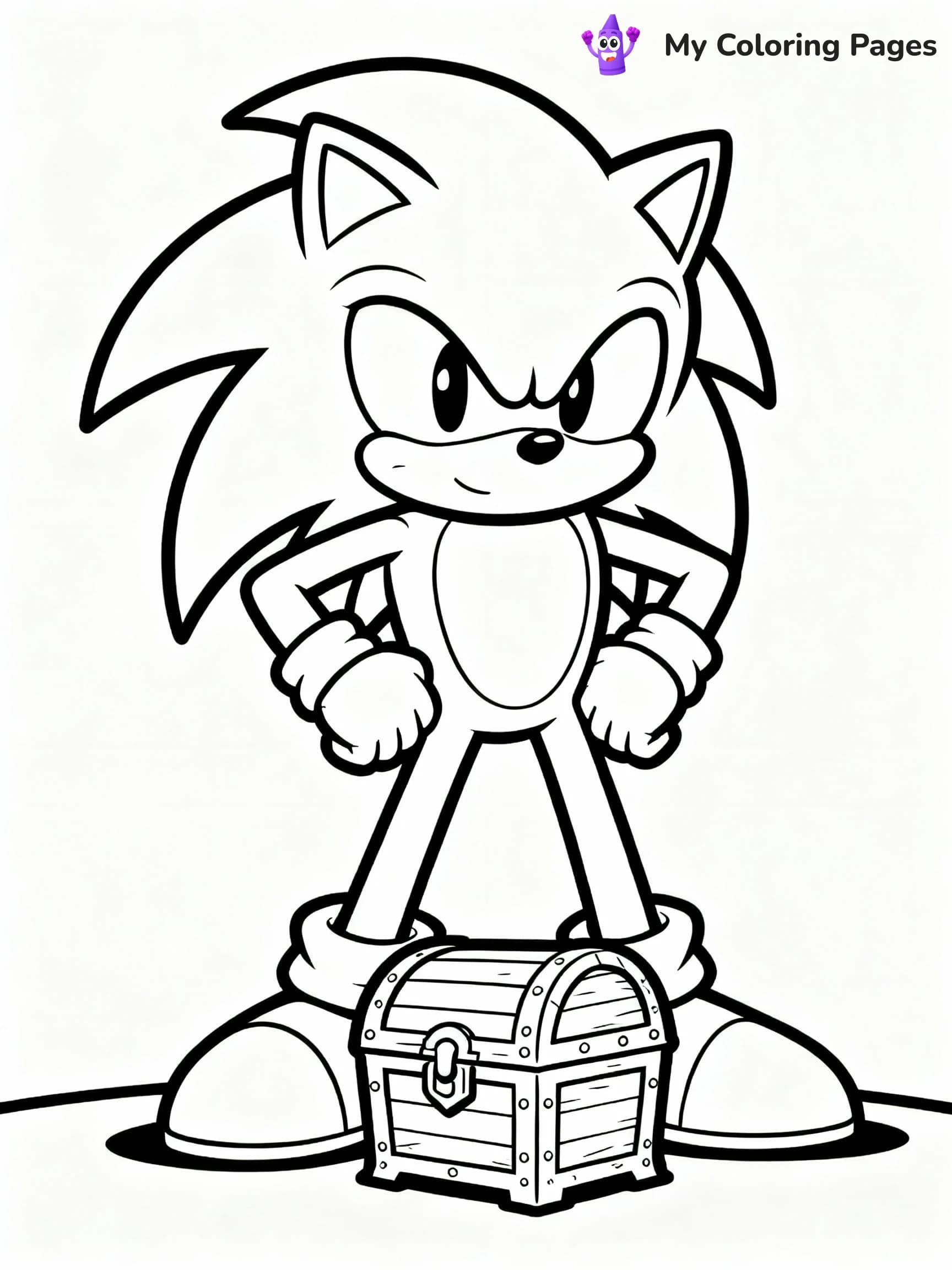 Sonic Coloring Pages - 20