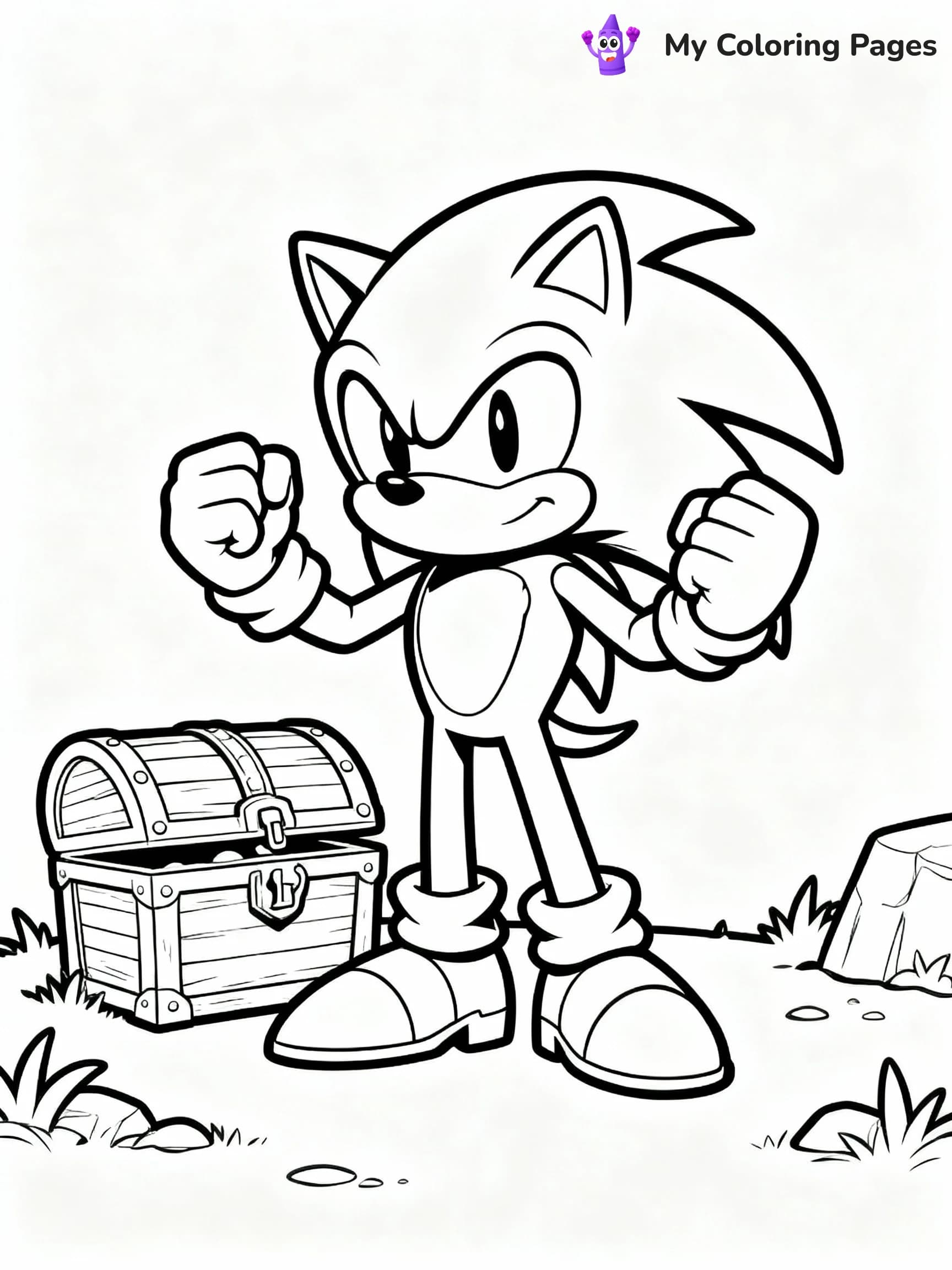 Sonic Coloring Pages - 18