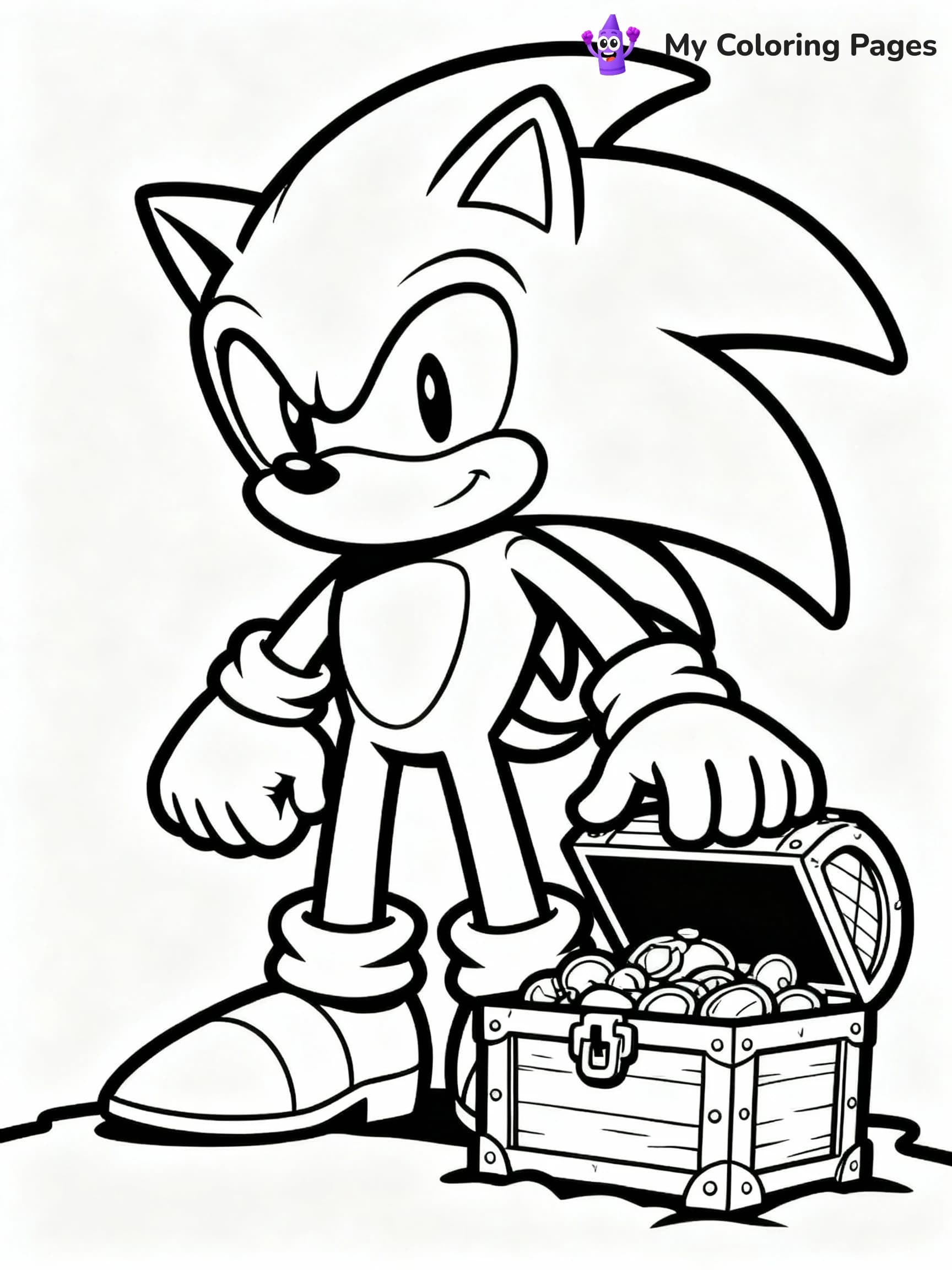 Sonic Coloring Pages - 16