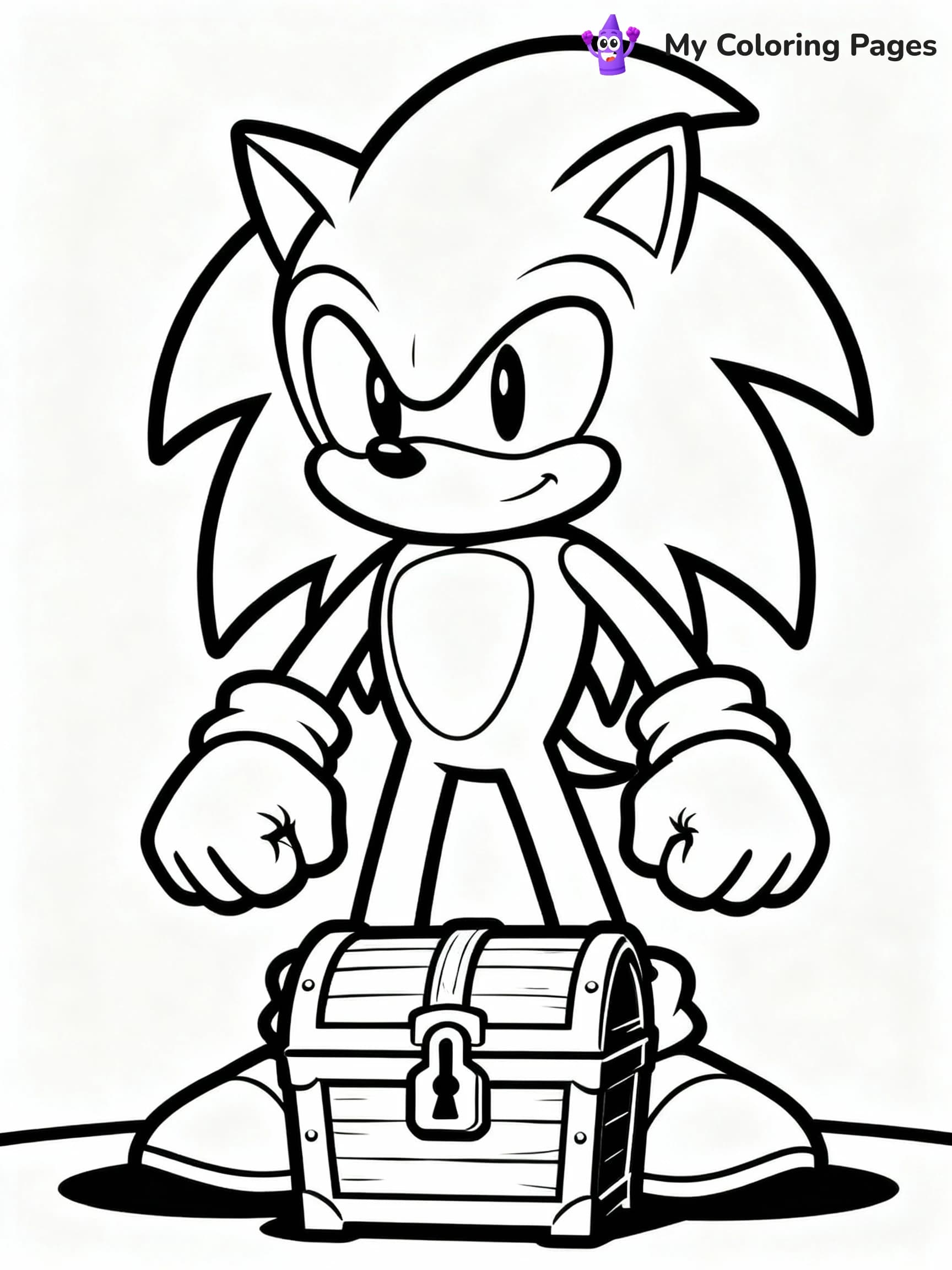 Sonic Coloring Pages - 14