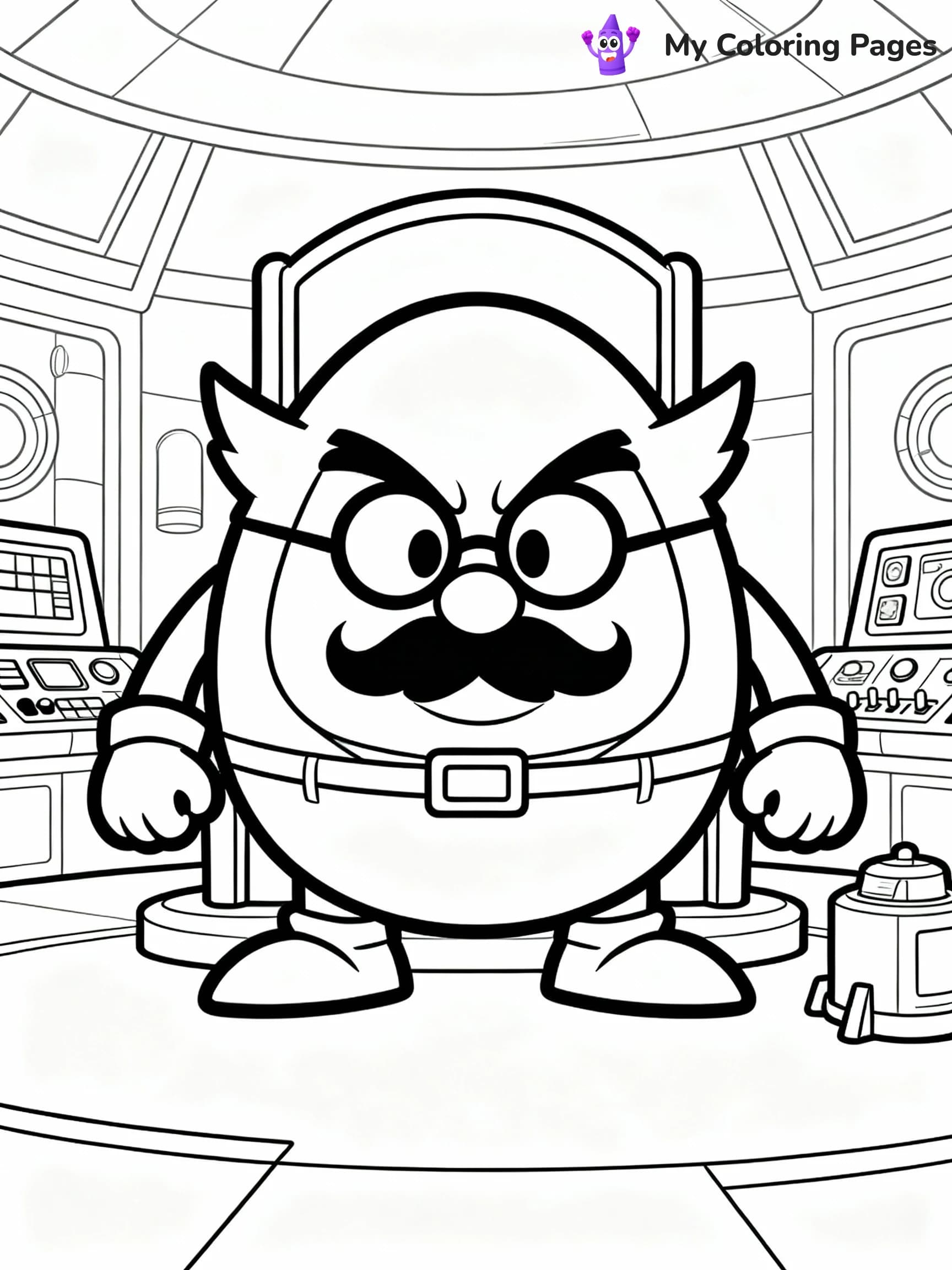 Sonic Coloring Pages - 13