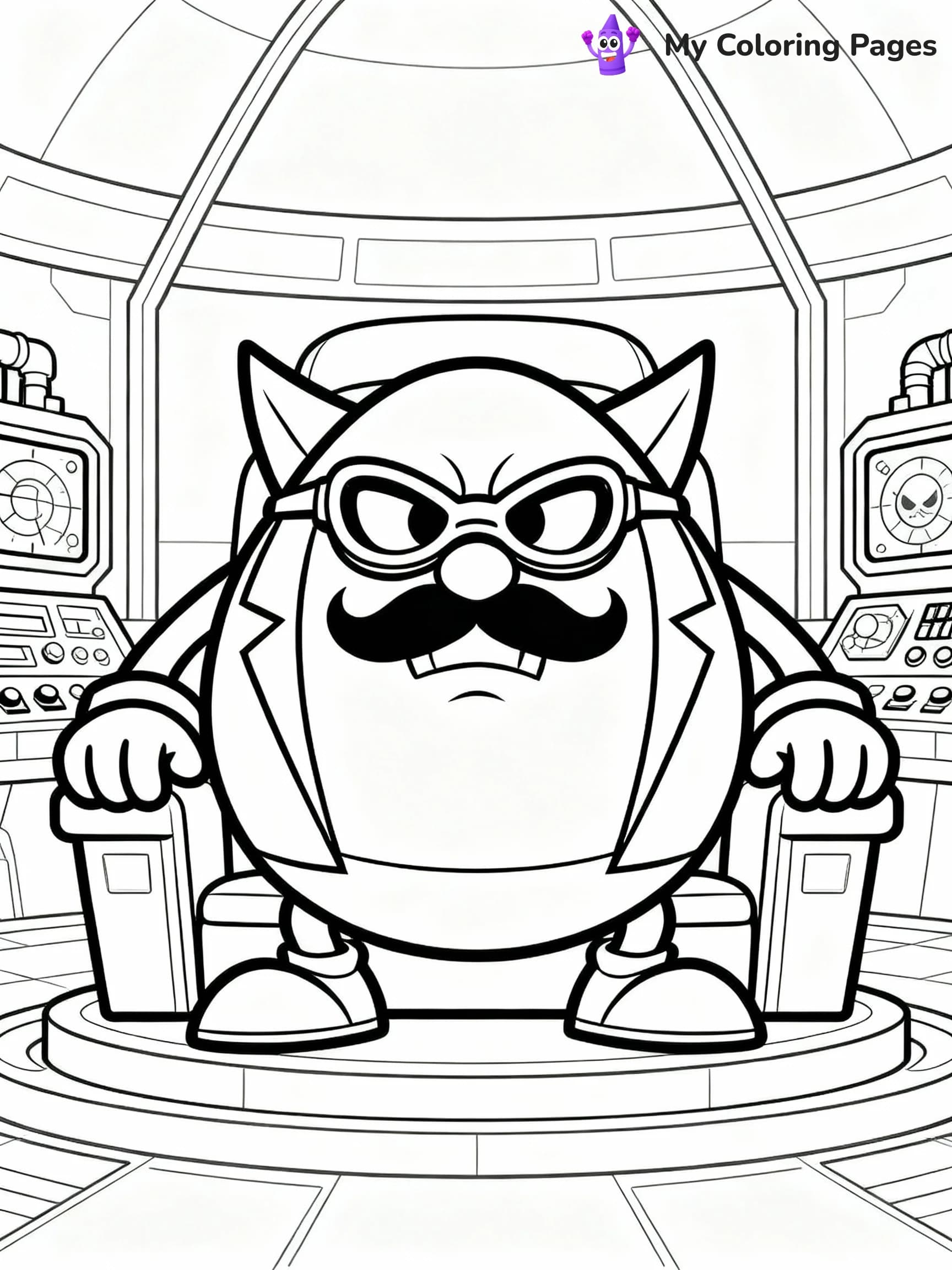 Sonic Coloring Pages - 12