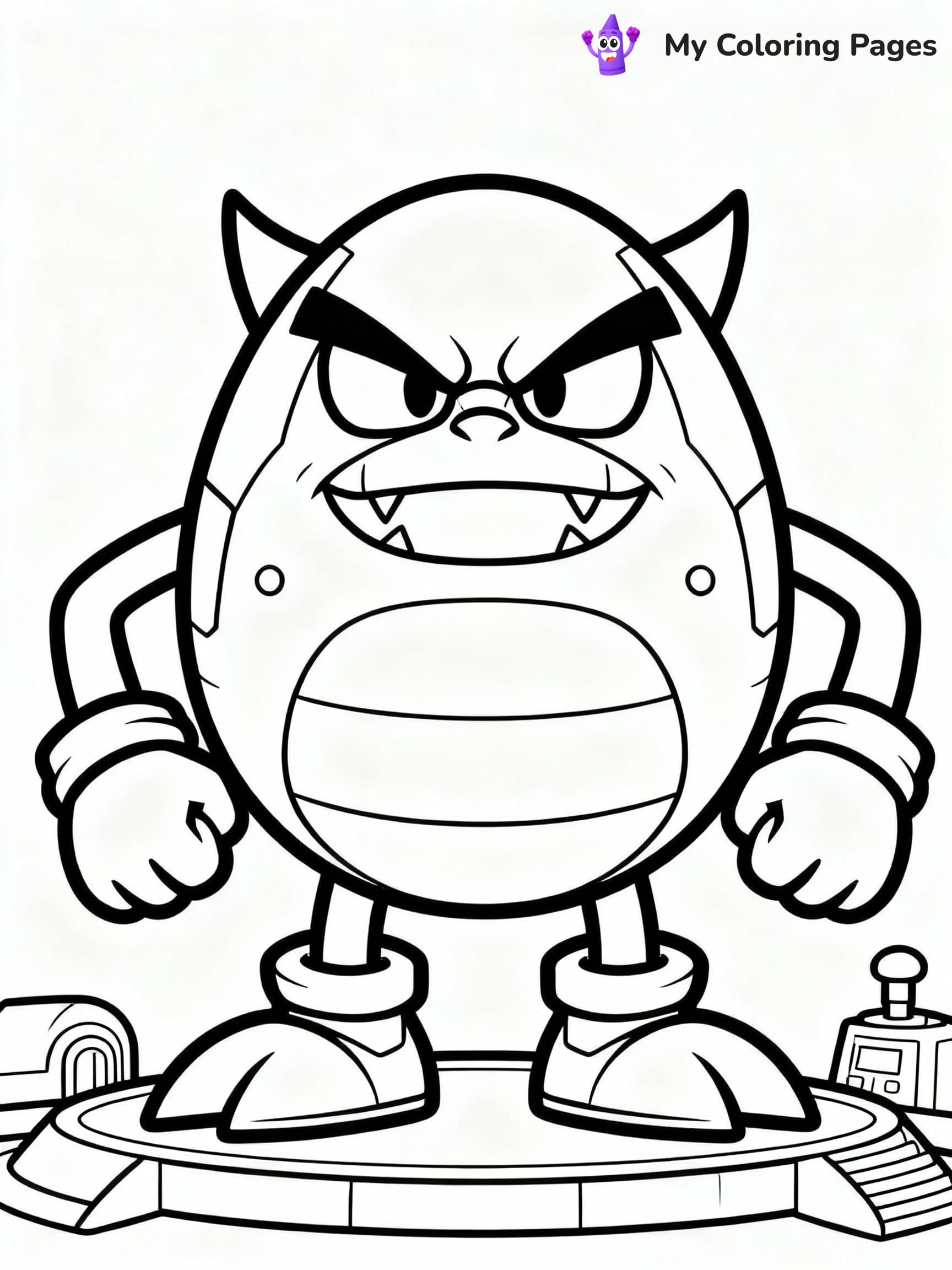 Sonic Coloring Pages - 11