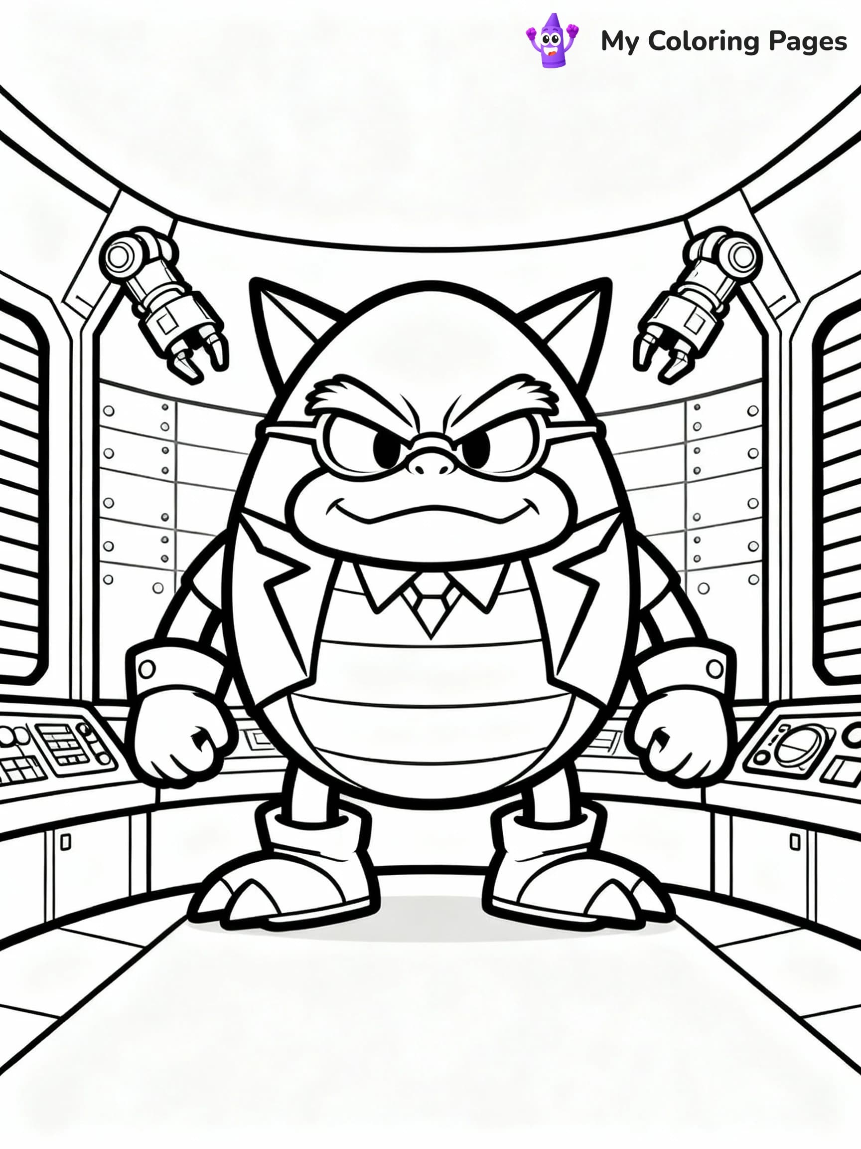Sonic Coloring Pages - 10