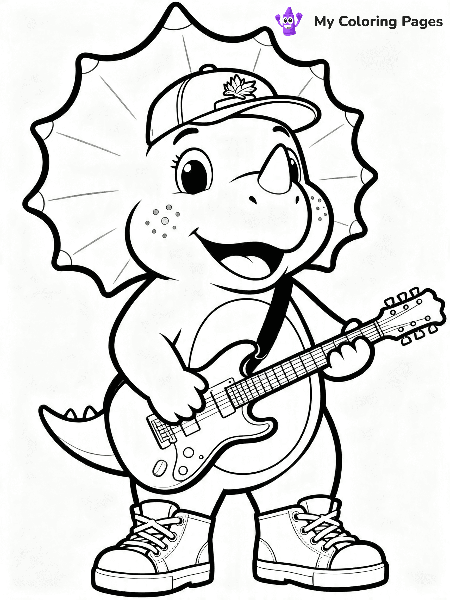 Barney And Friends Coloring Pages - 22
