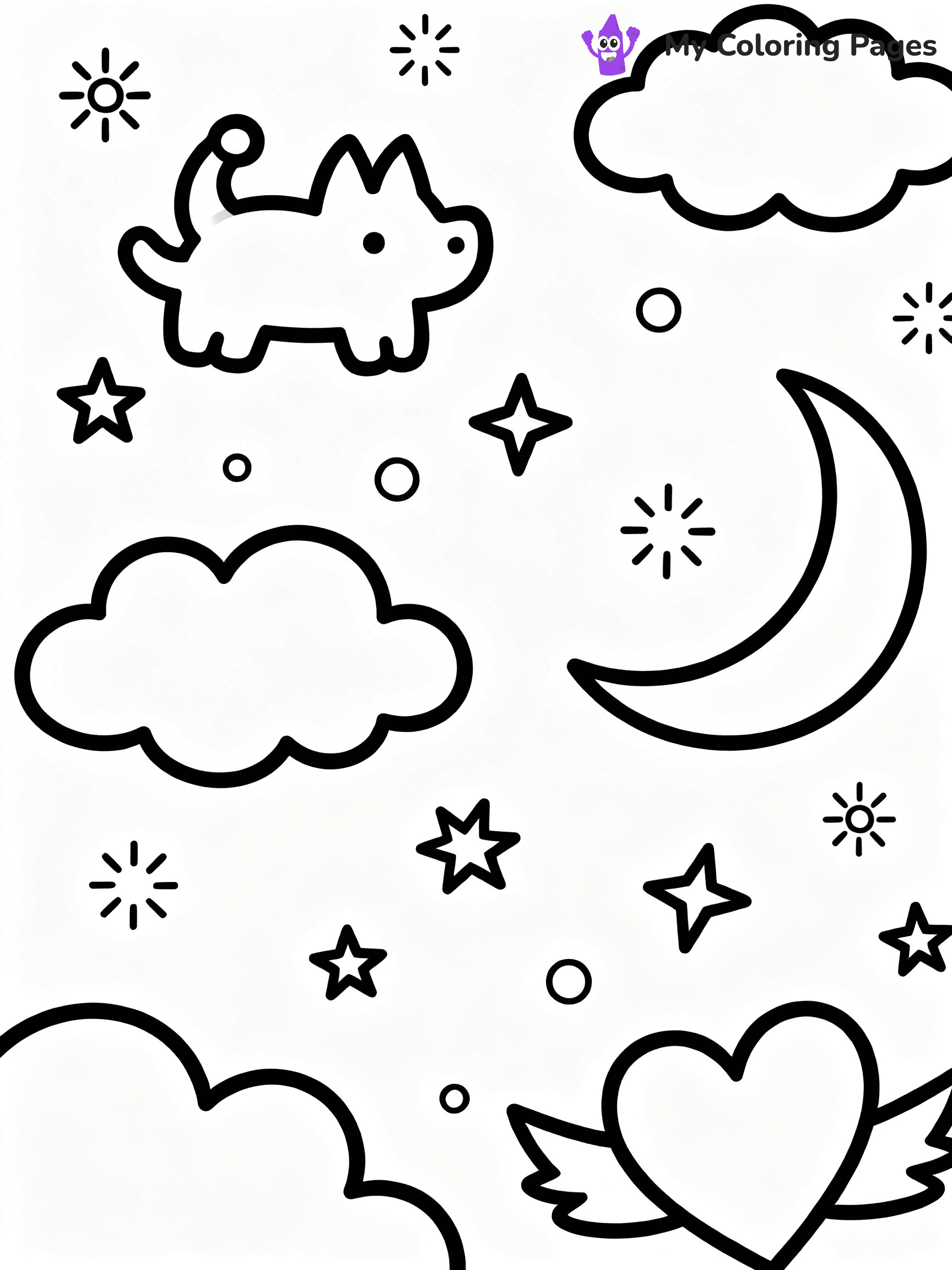 Sky Coloring Pages - 25