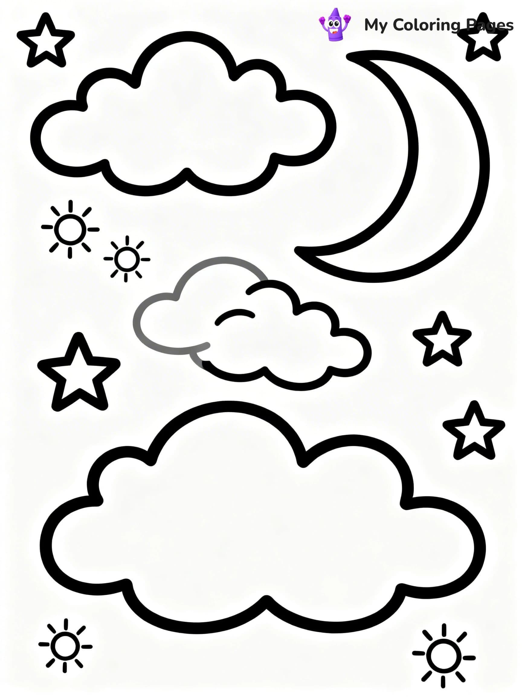 Sky Coloring Pages - 24