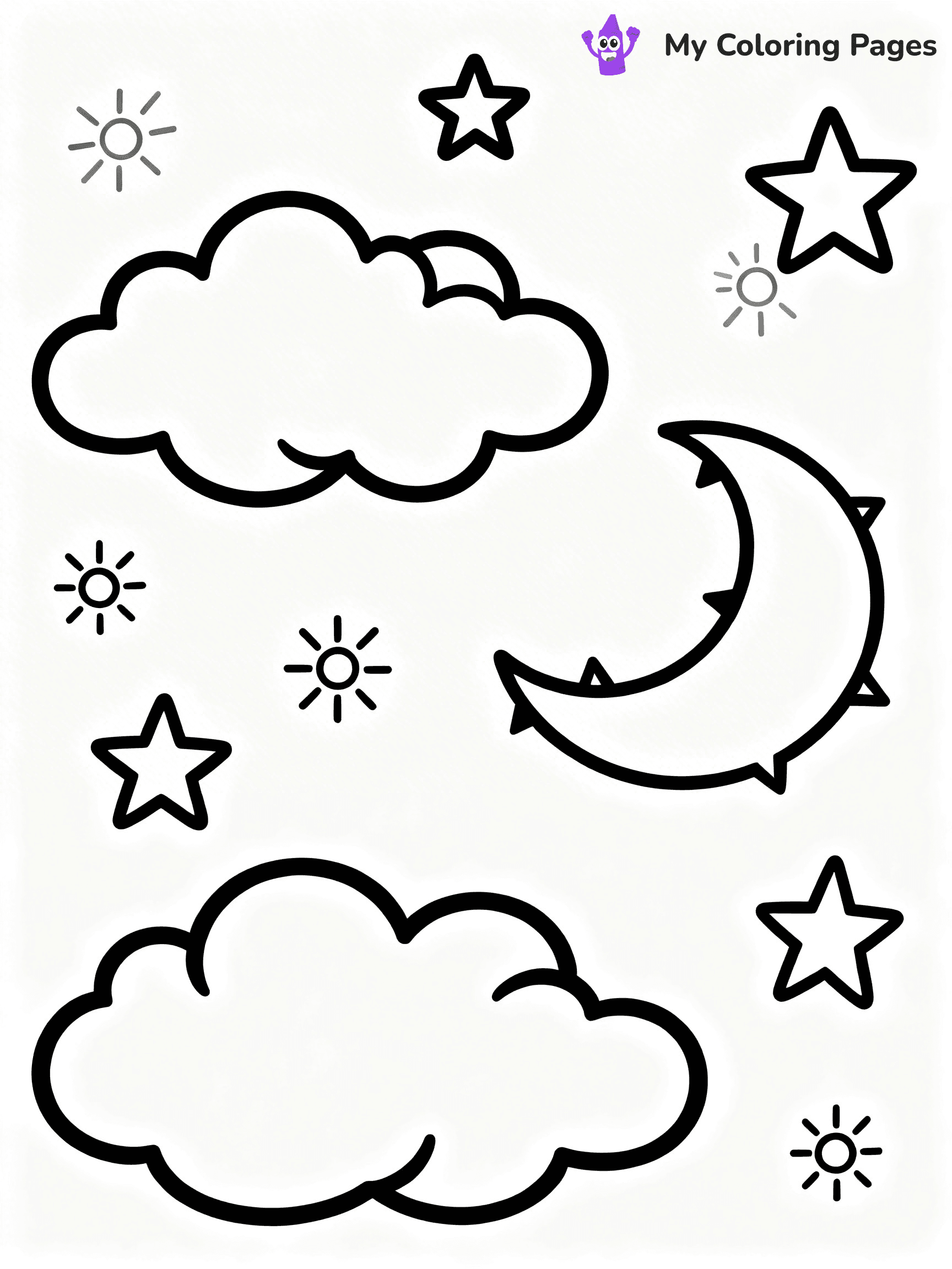 Sky Coloring Pages - 23
