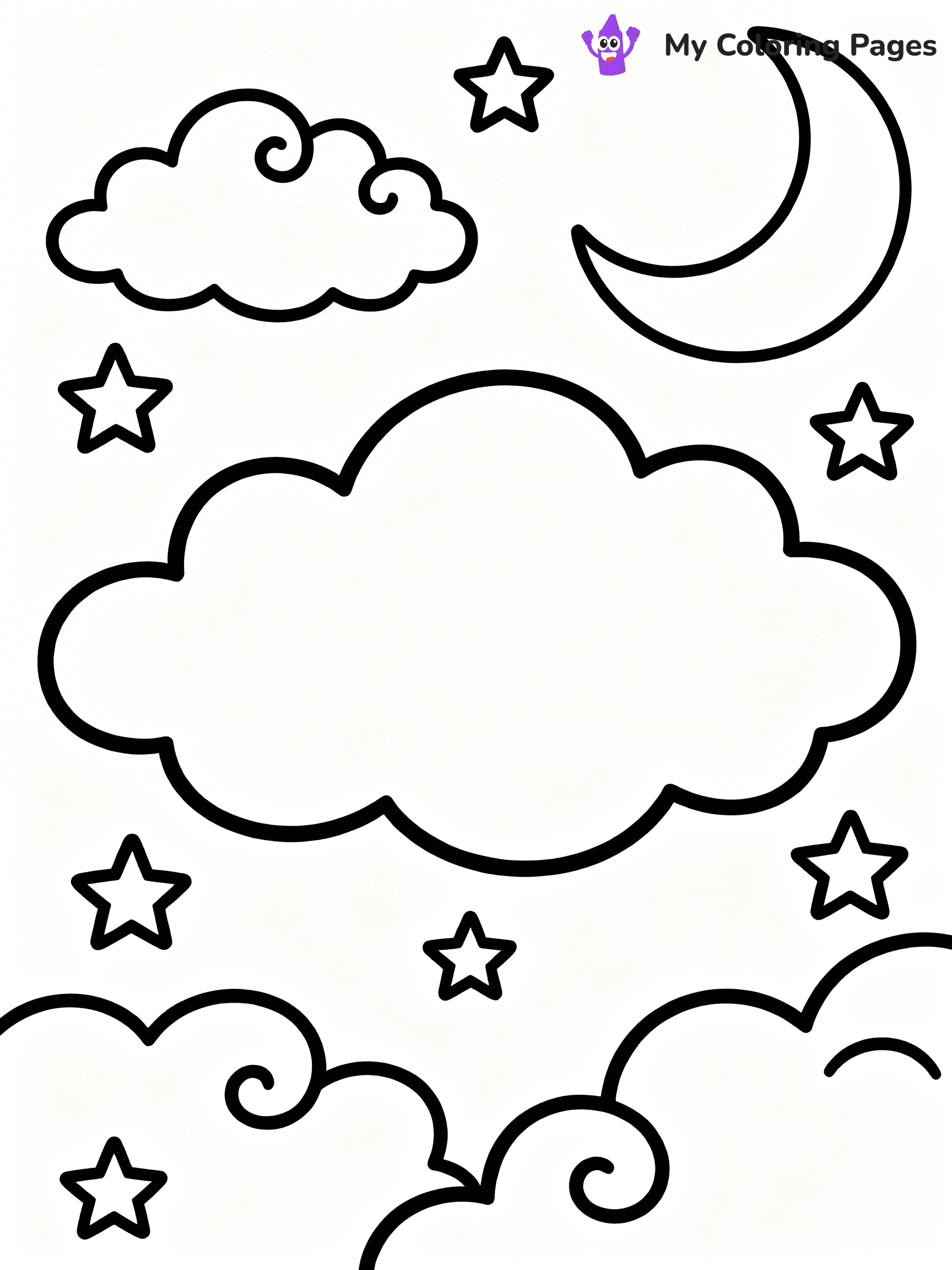 Sky Coloring Pages - 22