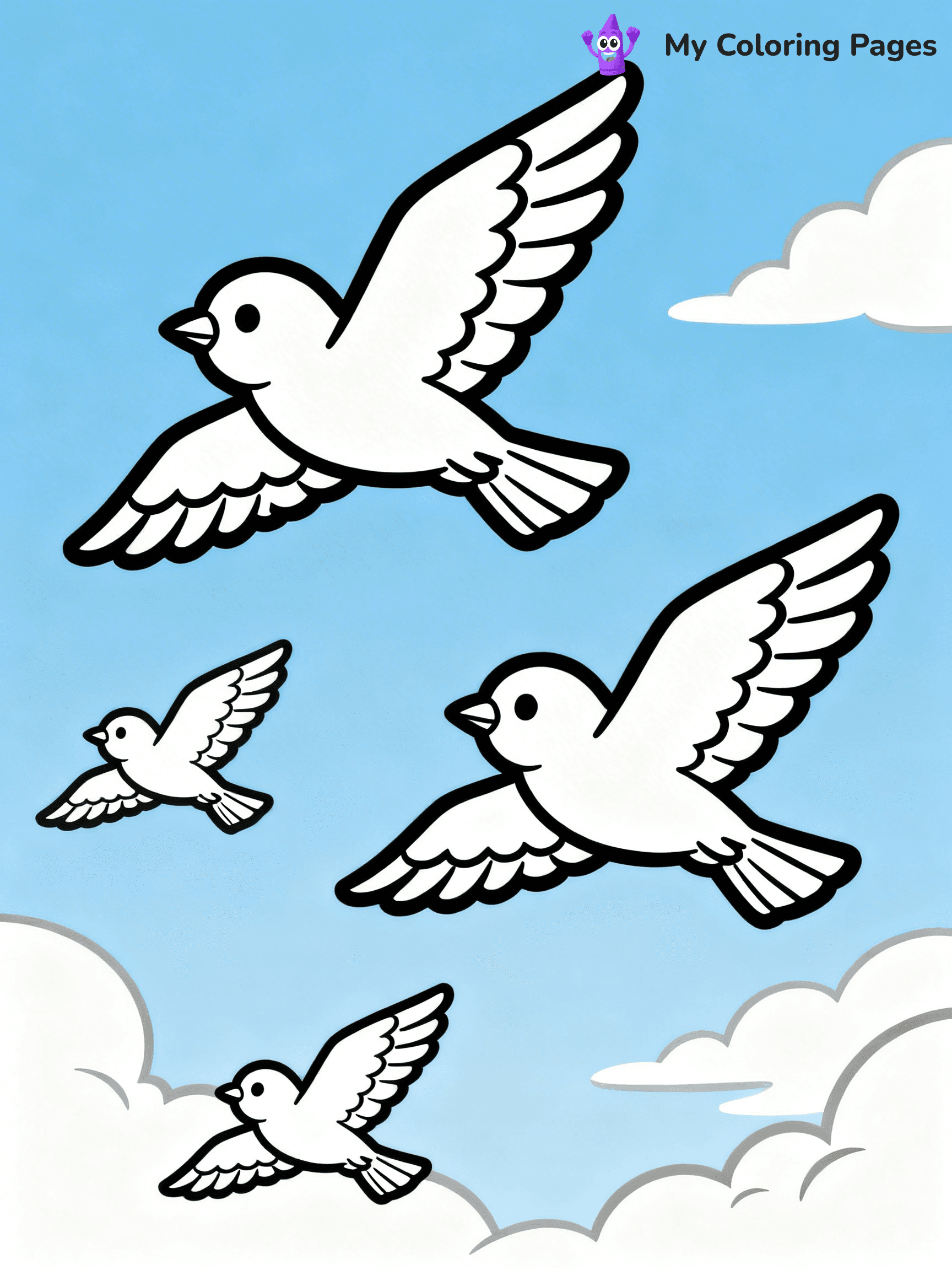 Sky Coloring Pages - 14