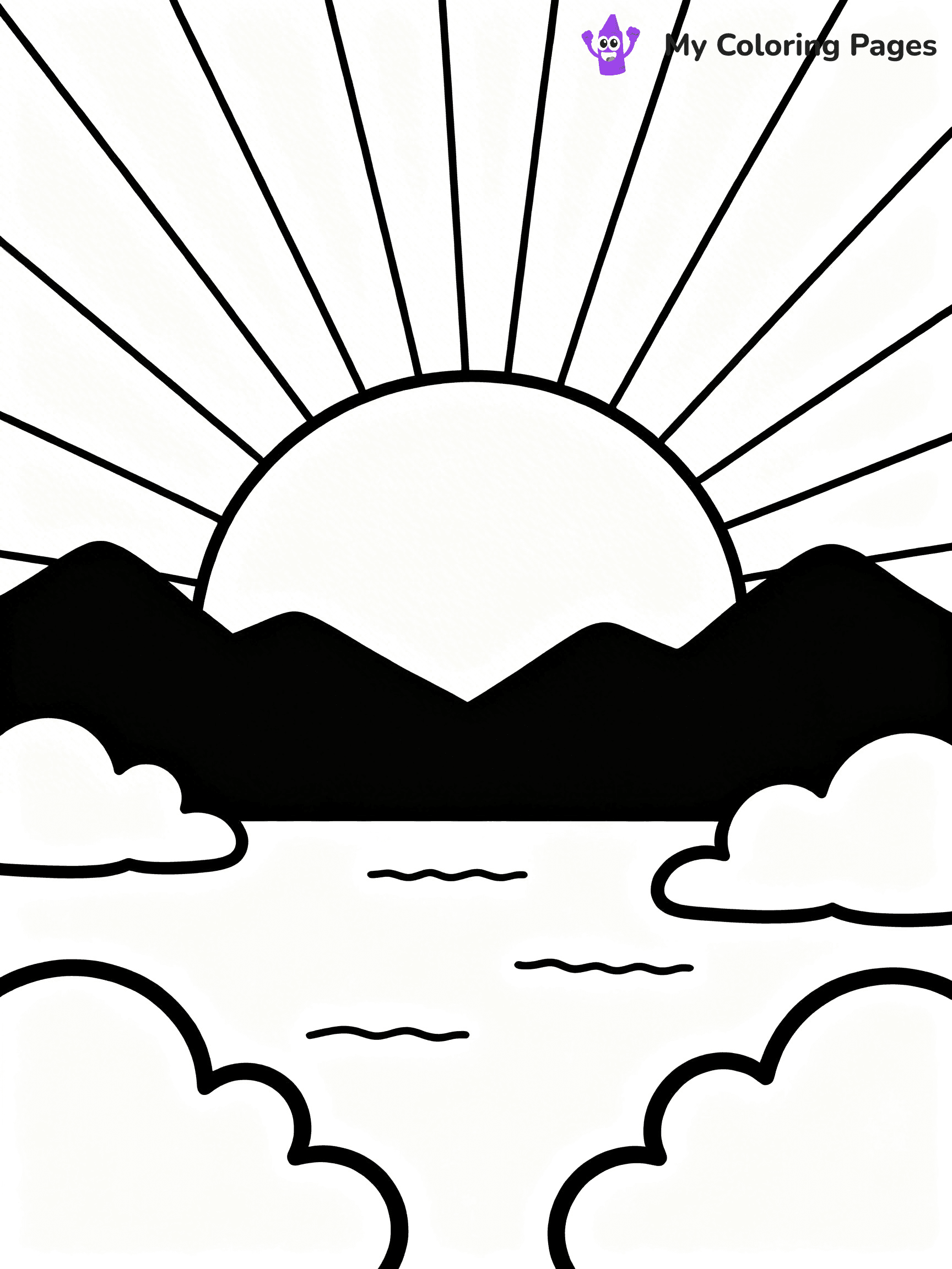 Sky Coloring Pages - 11