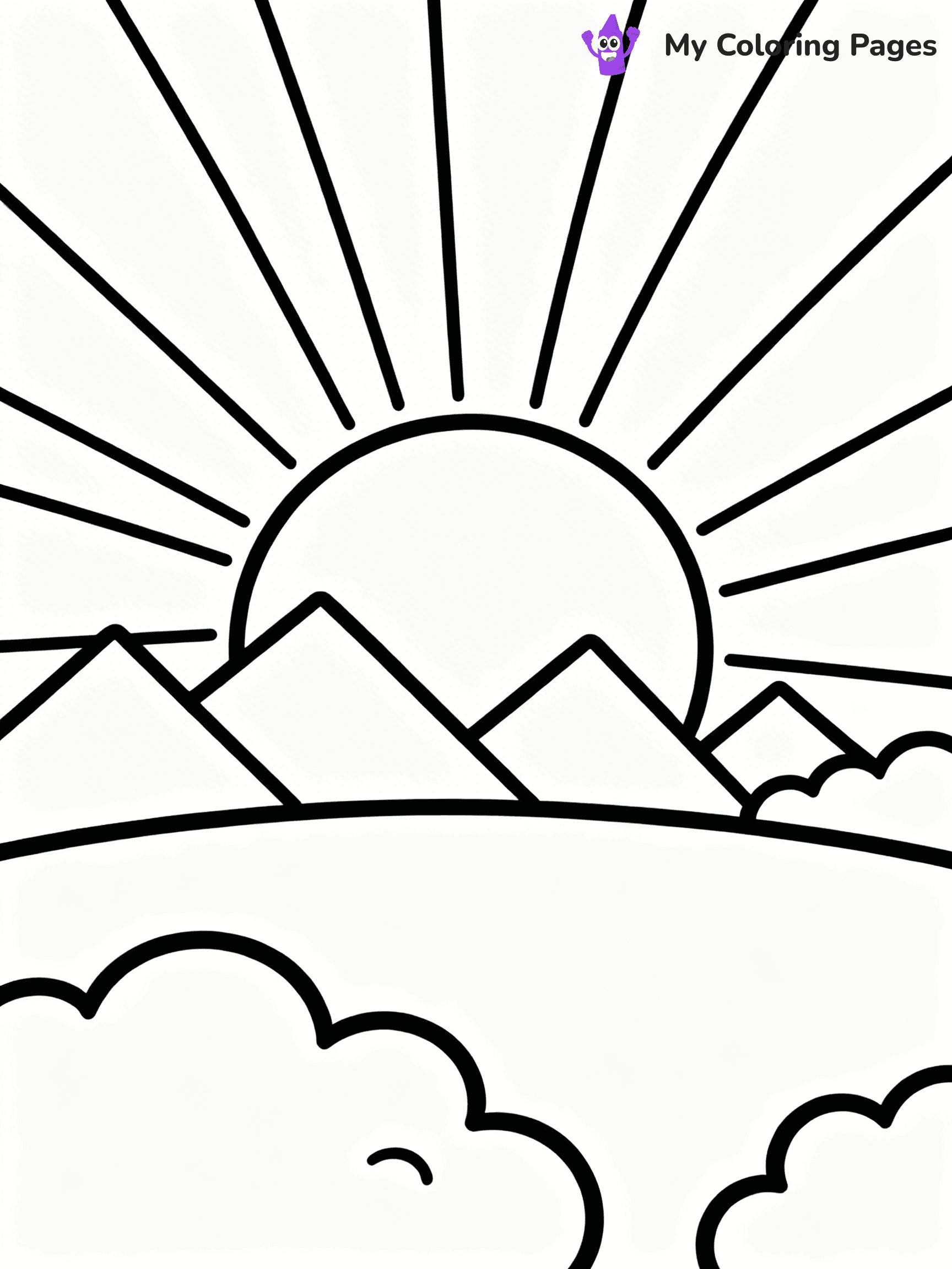 Sky Coloring Pages - 10