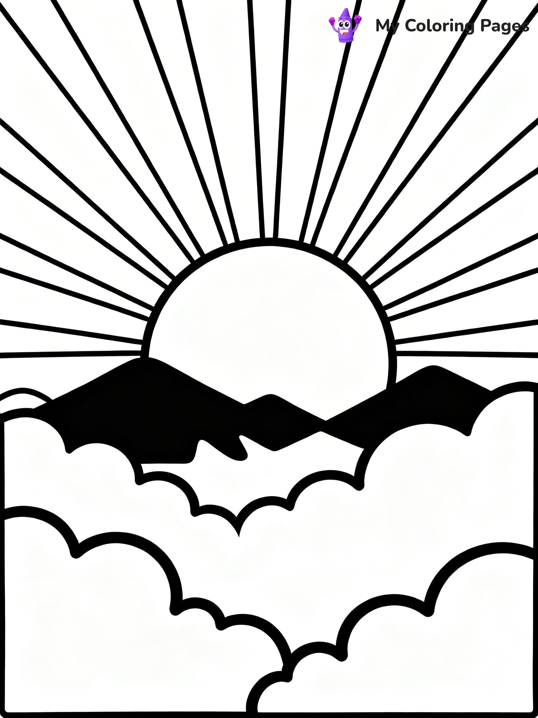 Sky Coloring Pages - 8