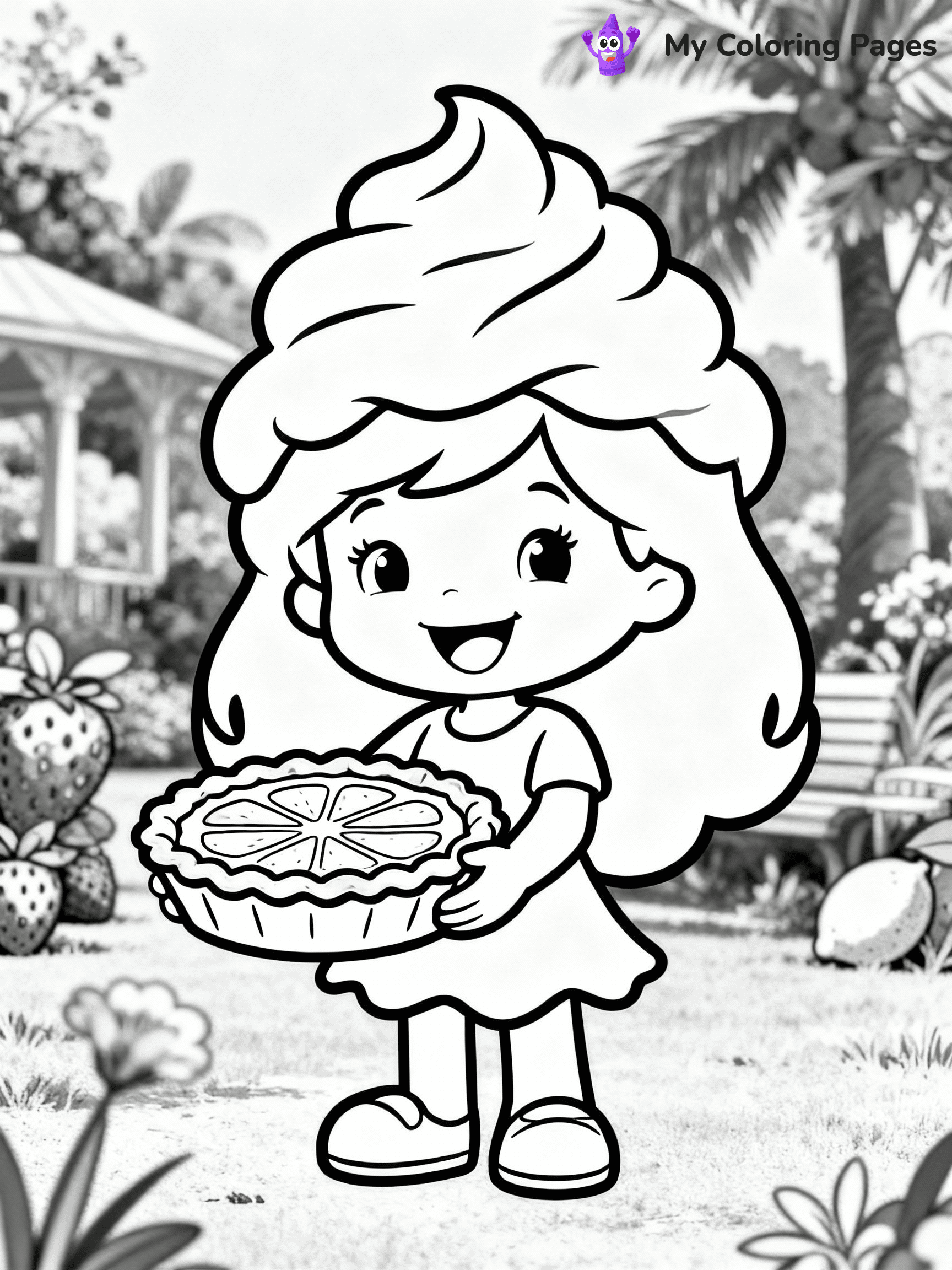 Strawberry Shortcake Coloring Pages - 31