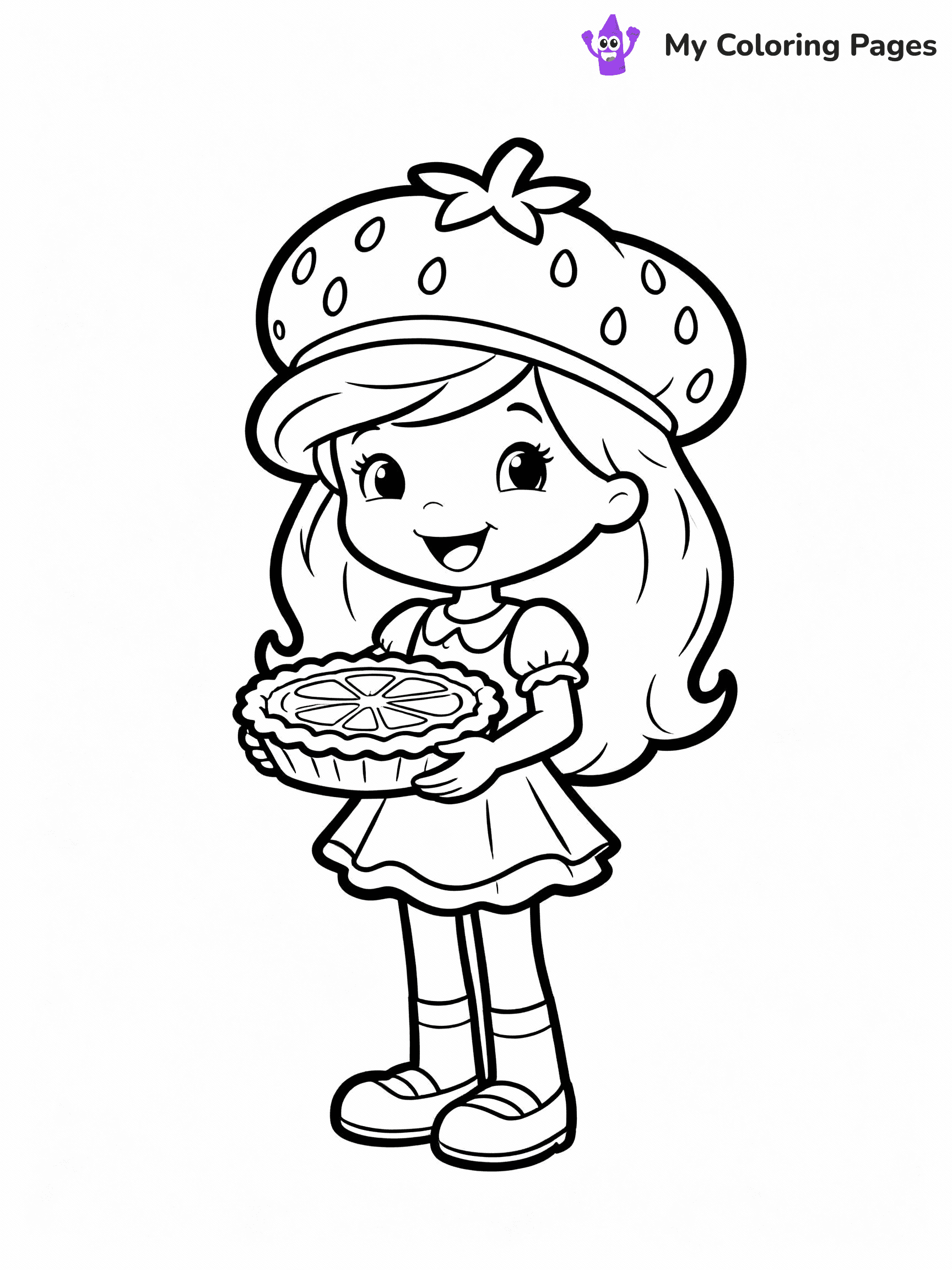 Strawberry Shortcake Coloring Pages - 29