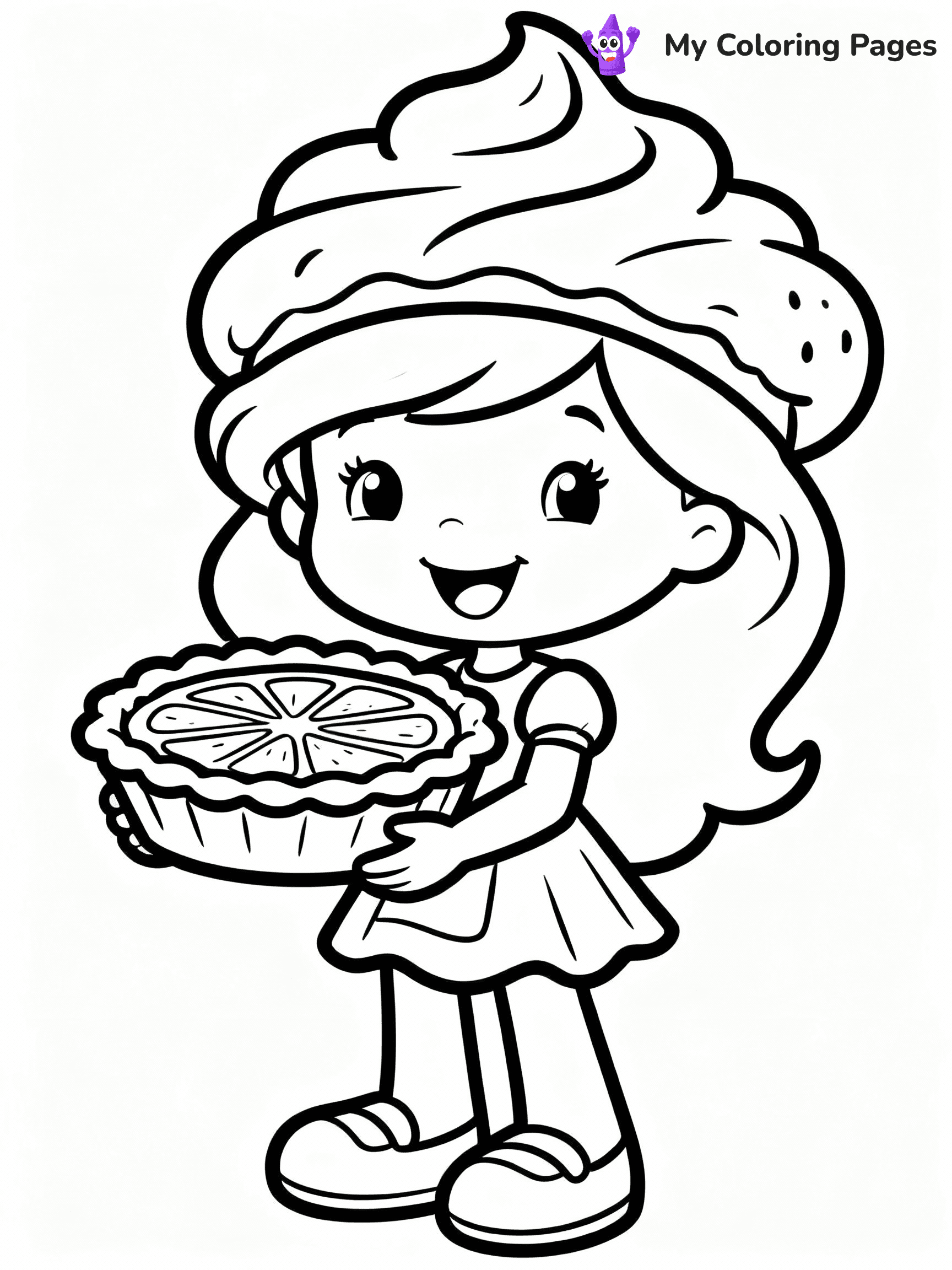 Strawberry Shortcake Coloring Pages - 28