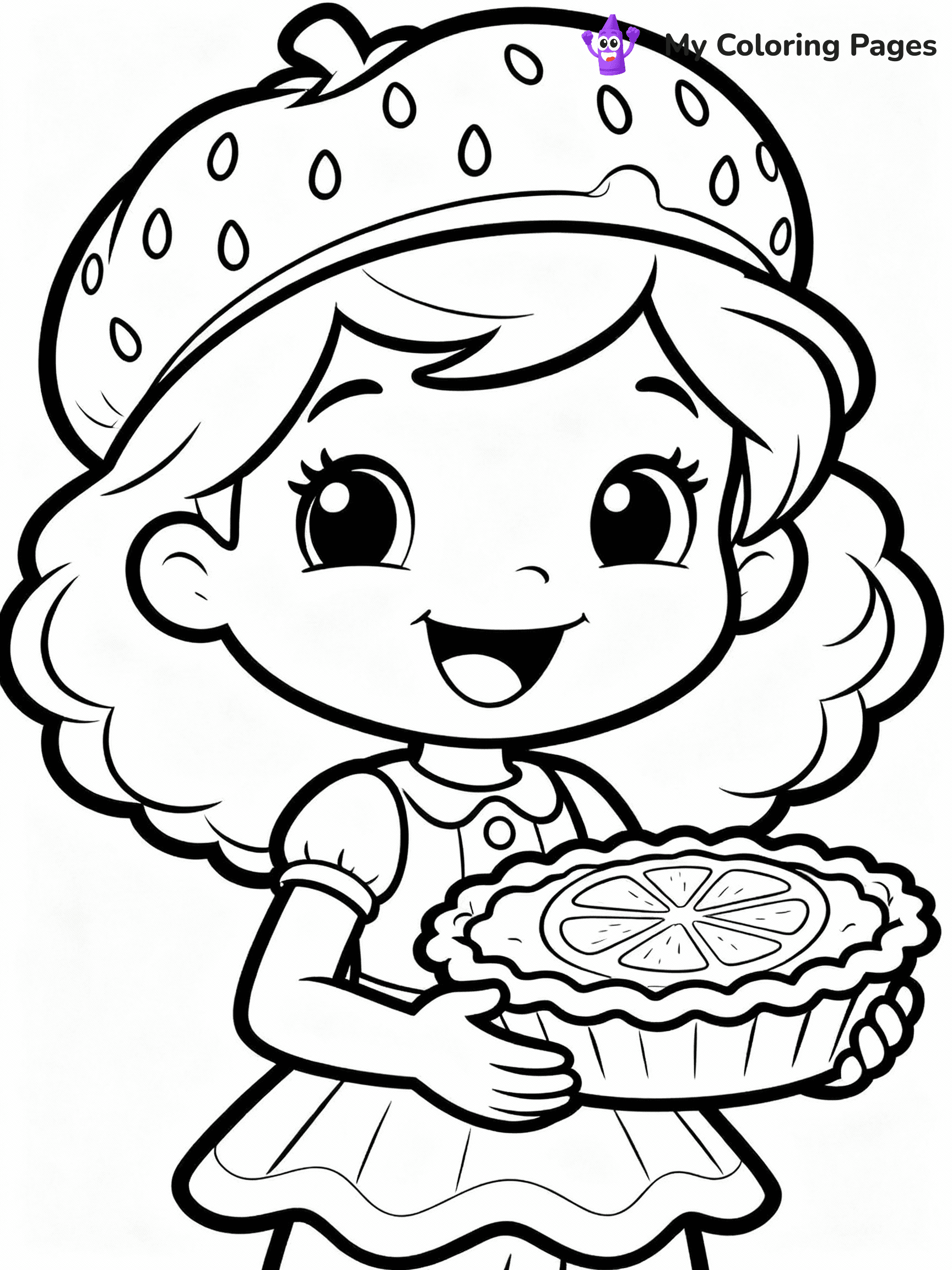 Strawberry Shortcake Coloring Pages - 26