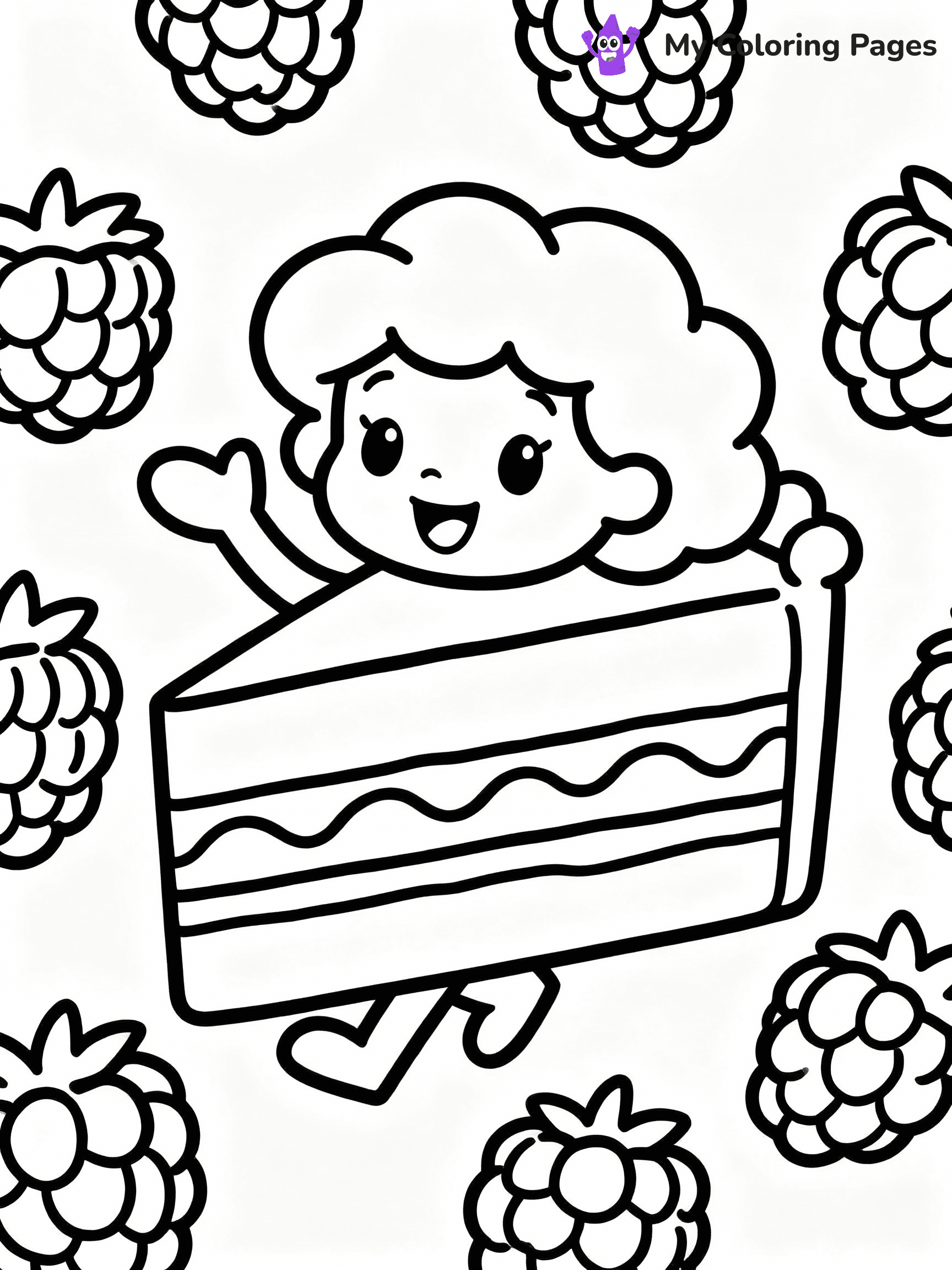Strawberry Shortcake Coloring Pages - 19