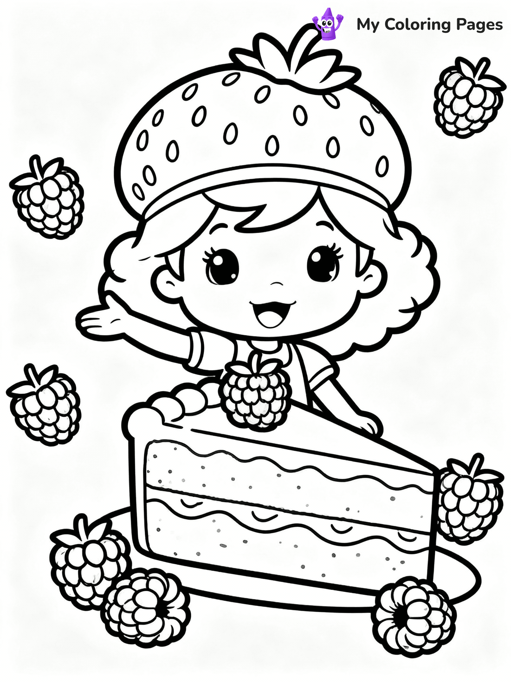 Strawberry Shortcake Coloring Pages - 18