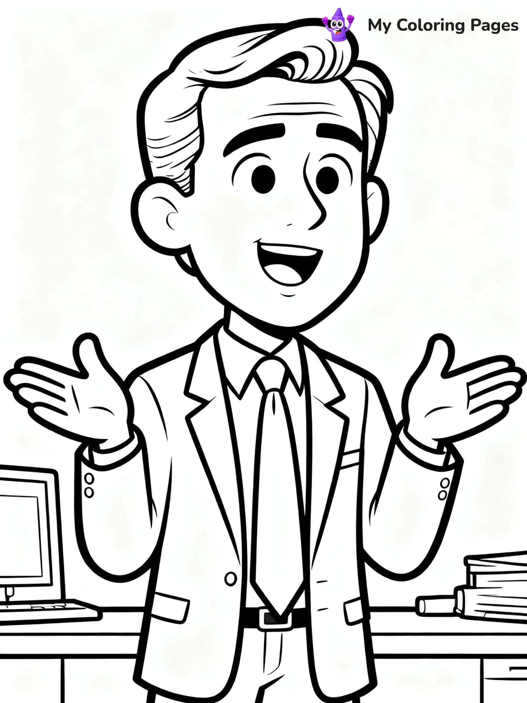 The Office Coloring Pages - 15