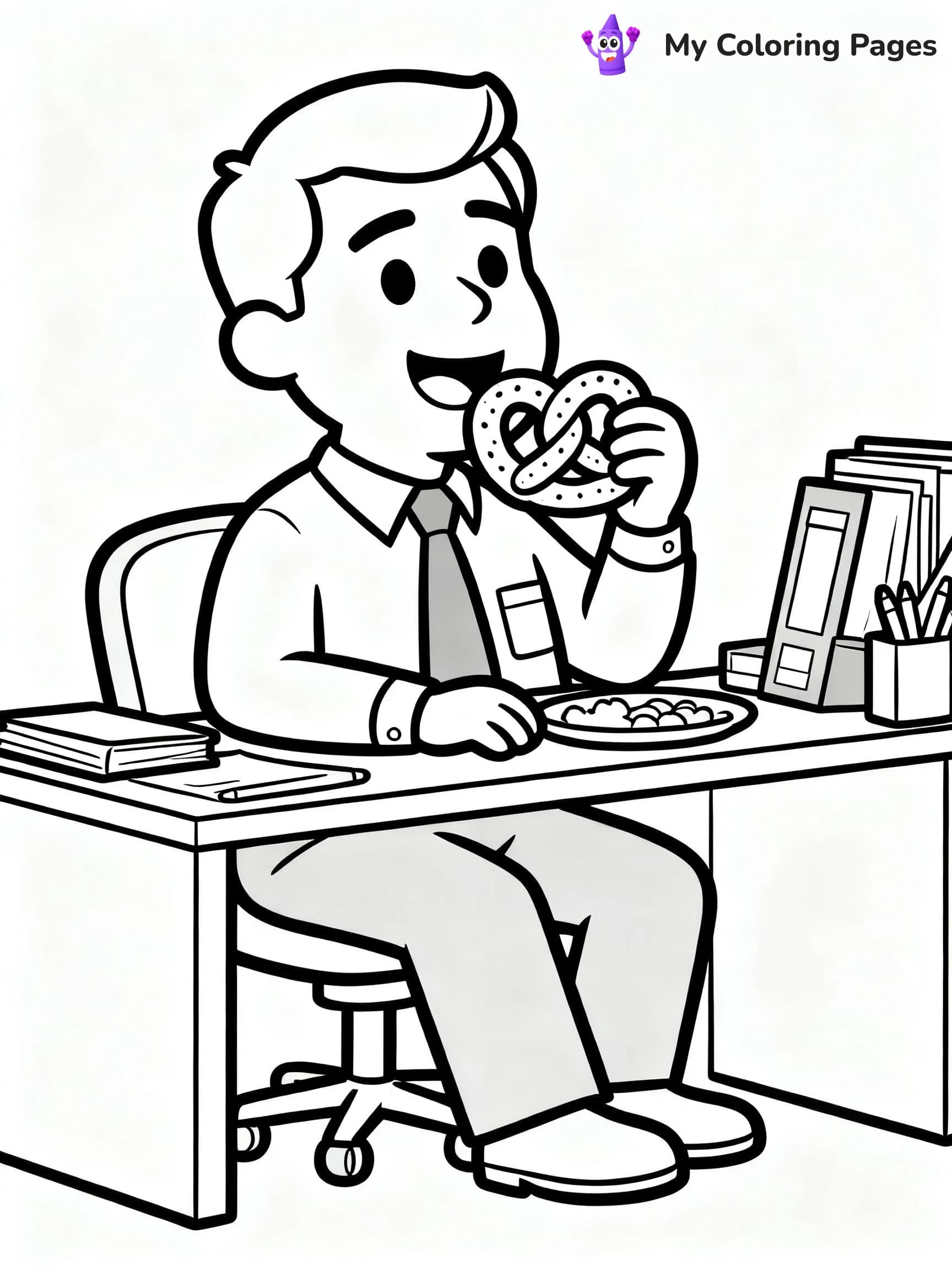 The Office Coloring Pages - 6