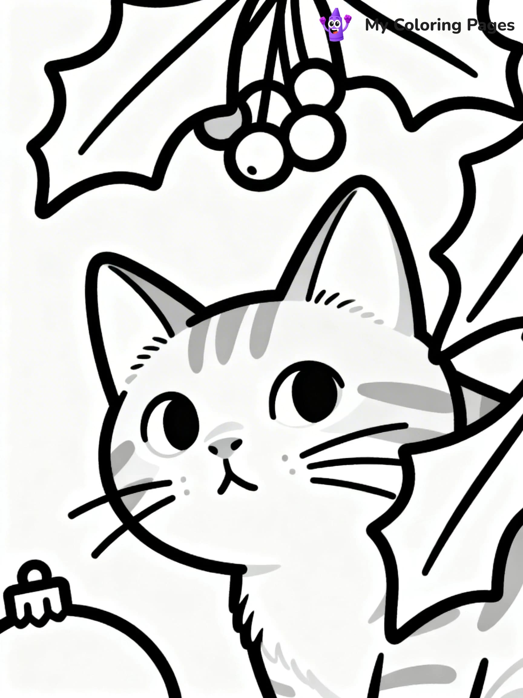 Mistletoe Coloring Pages - 11