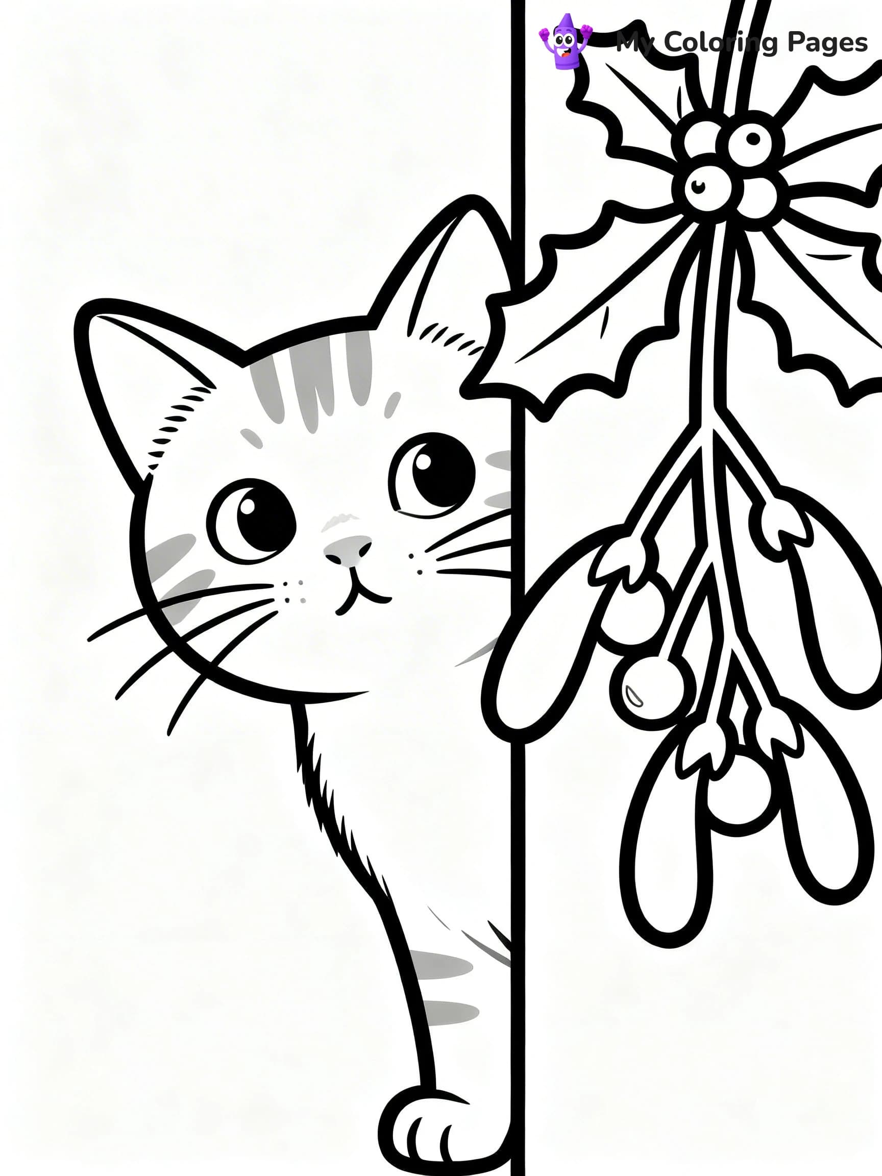 Mistletoe Coloring Pages - 10