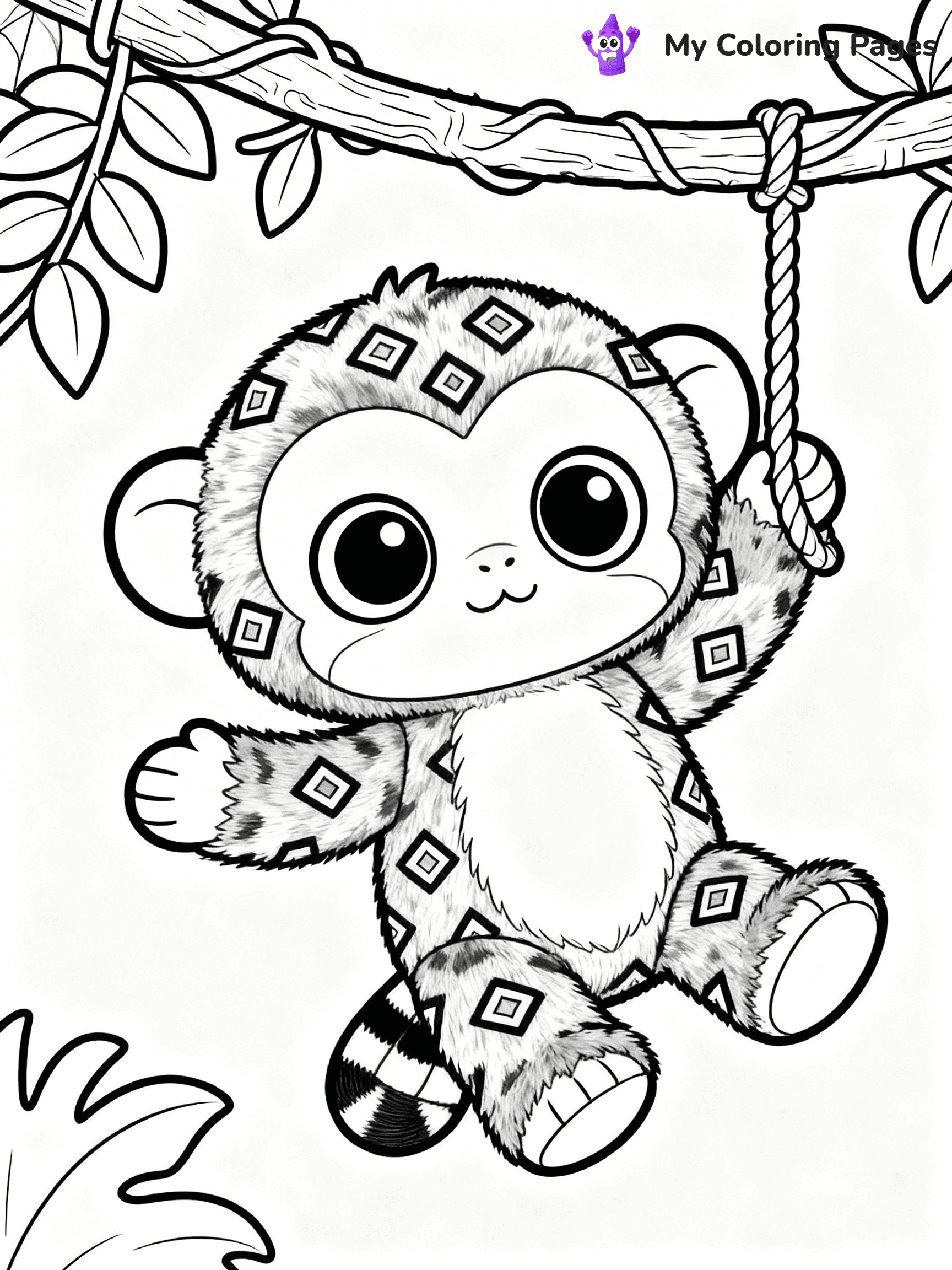 Beanie Boos Coloring Pages - 4