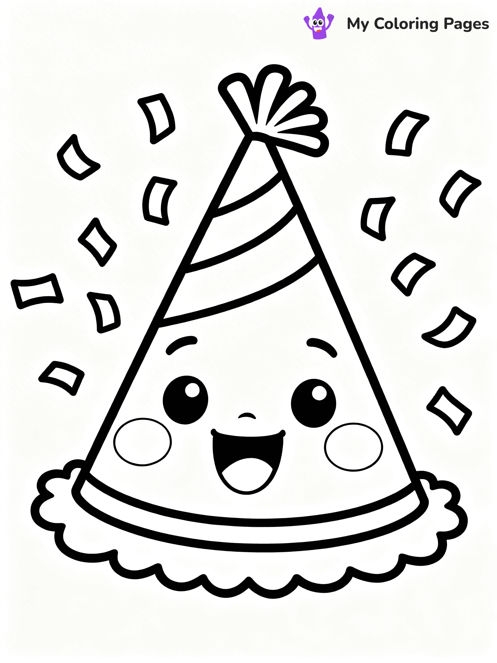 Easy New Years Coloring Pages - 83