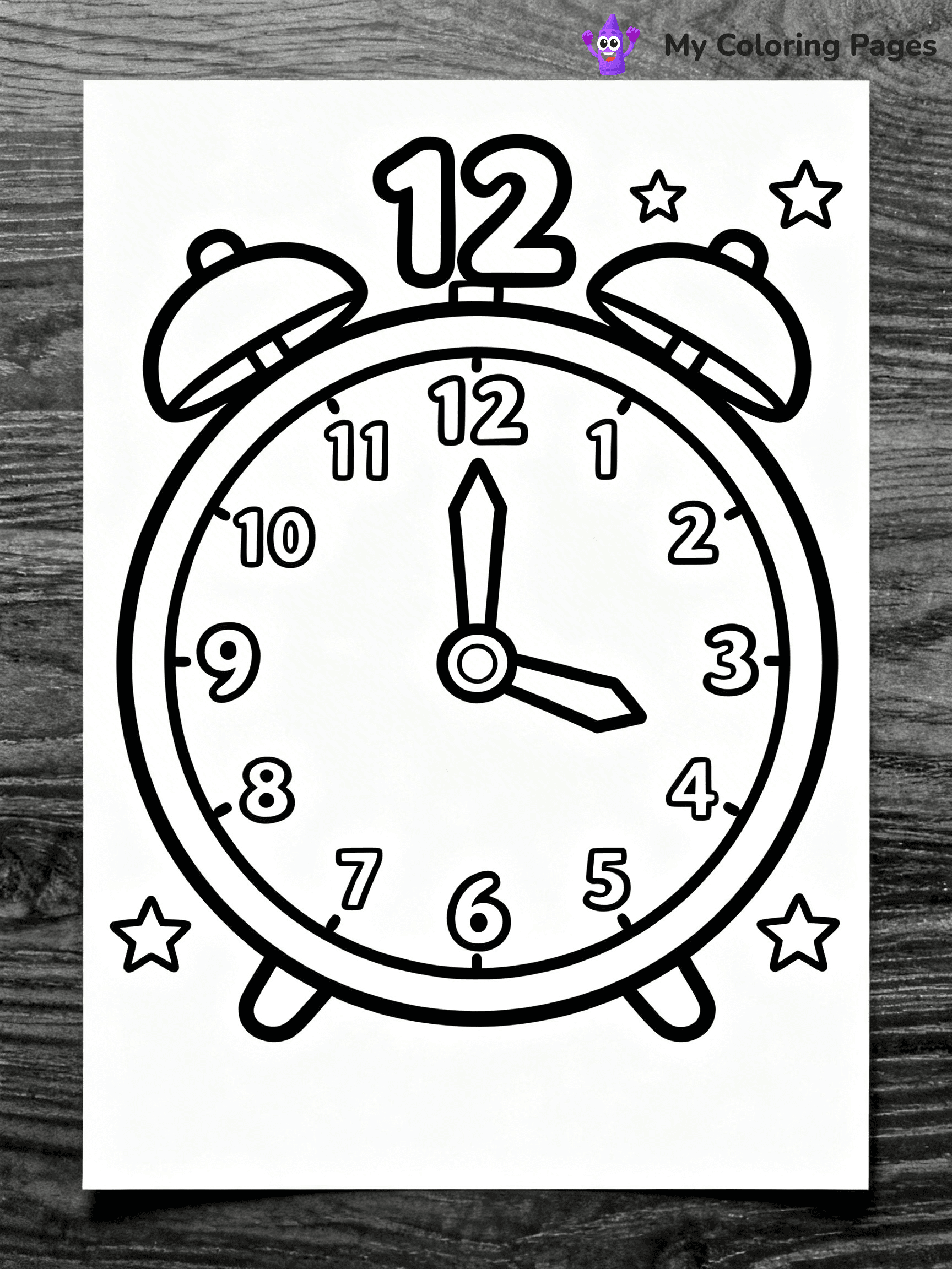Easy New Years Coloring Pages - 69