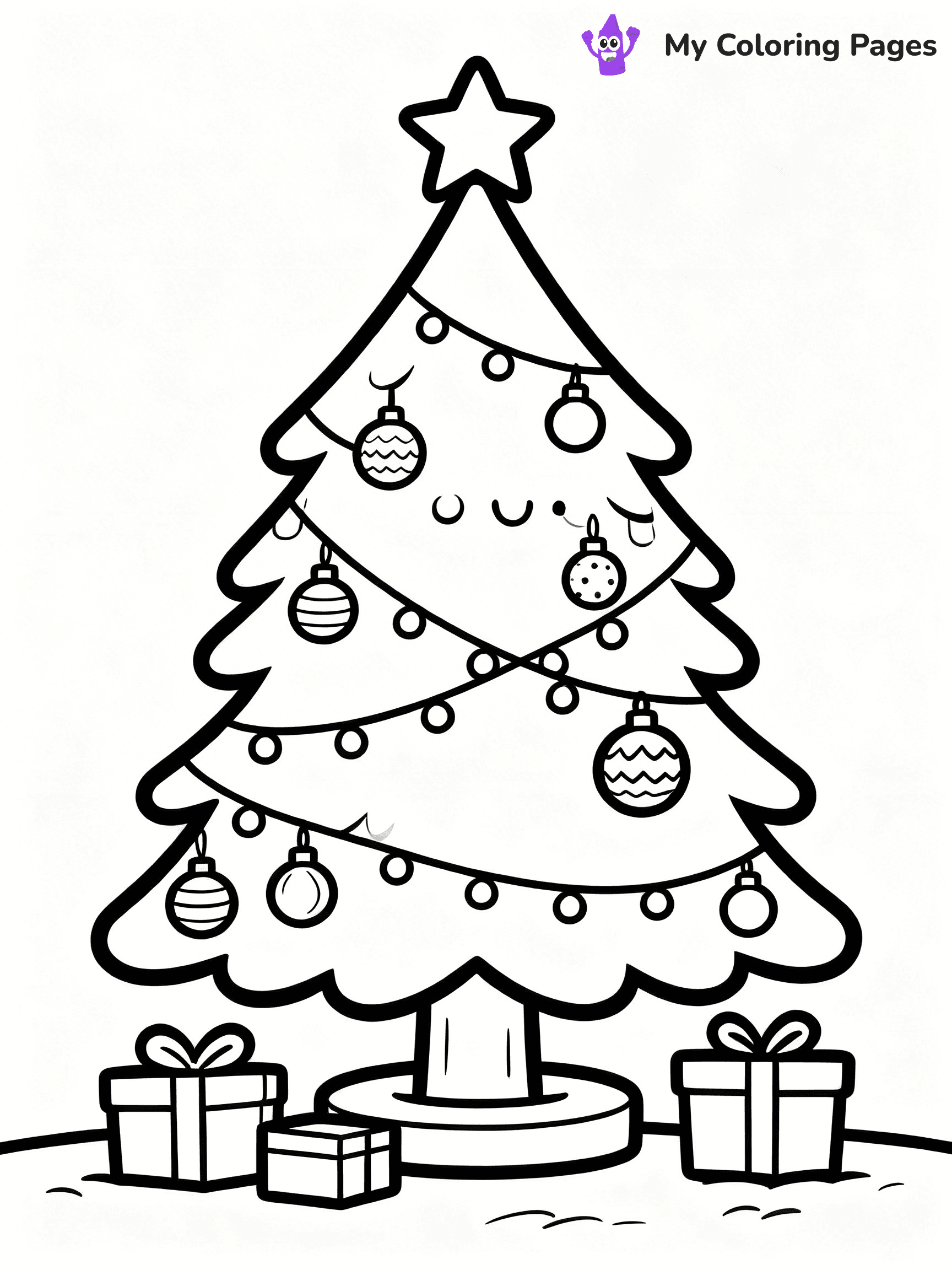 Easy New Years Coloring Pages - 63