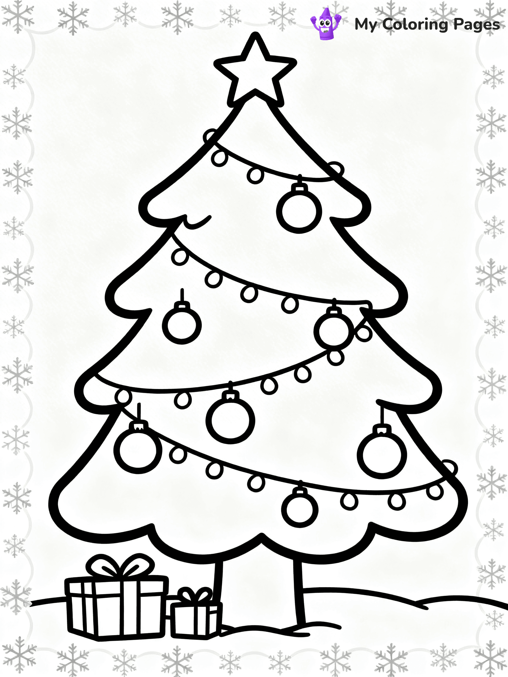 Easy New Years Coloring Pages - 59